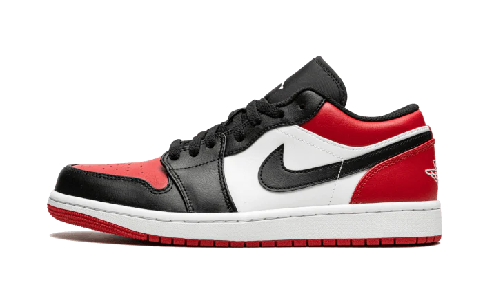 AIR JORDAN 1 LOW BRED TOE 2021