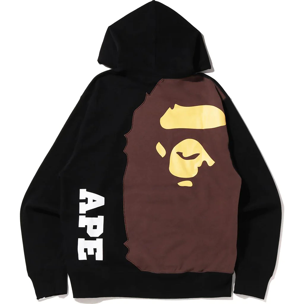 BAPE GIANT APE HEAD SWEAT À CAPUCHE COUPE RELAXÉE NOIR