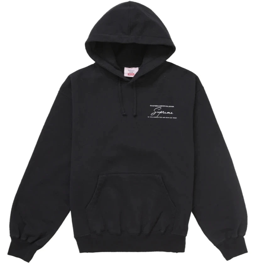 SUPREME MARTINE ROSE HOODIE BLACK