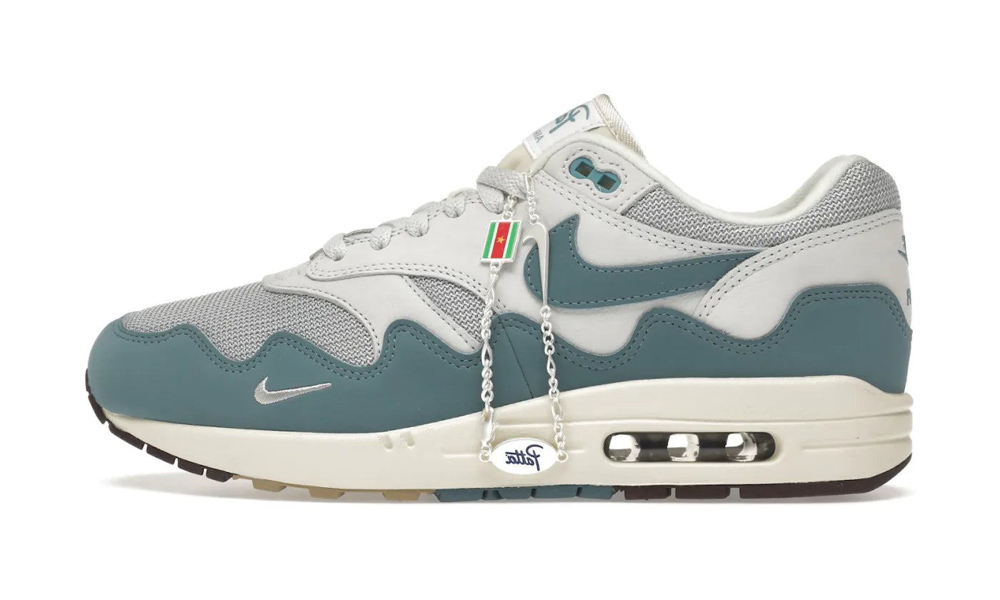 NIKE AIR MAX 1 PATTA WAVES NOISE AQUA (with Bracelet)