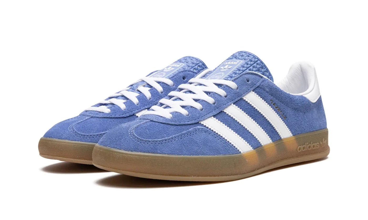 ADIDAS GAZELLE INDOOR BLUE FUSION GUM (W)