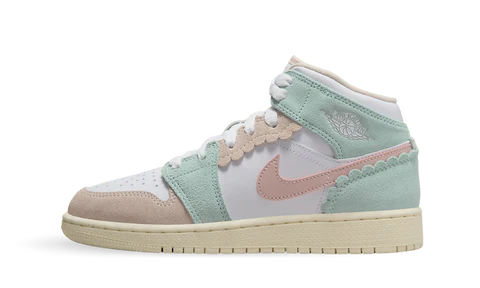 AIR JORDAN 1 MID SE PINK OXFORD