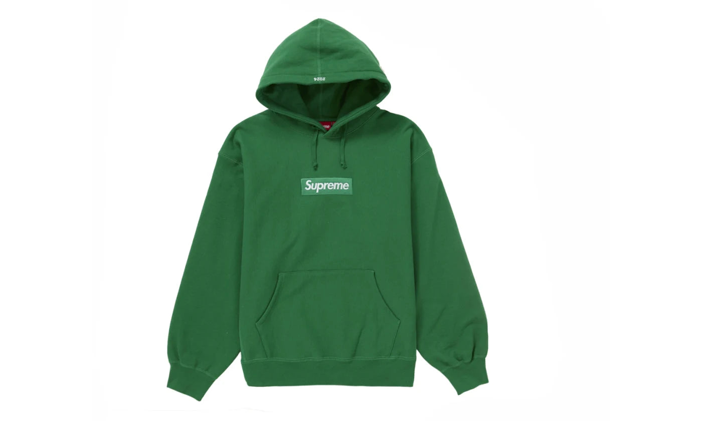 SUPREME BOX LOGO HOODIE GREEN (FW24)