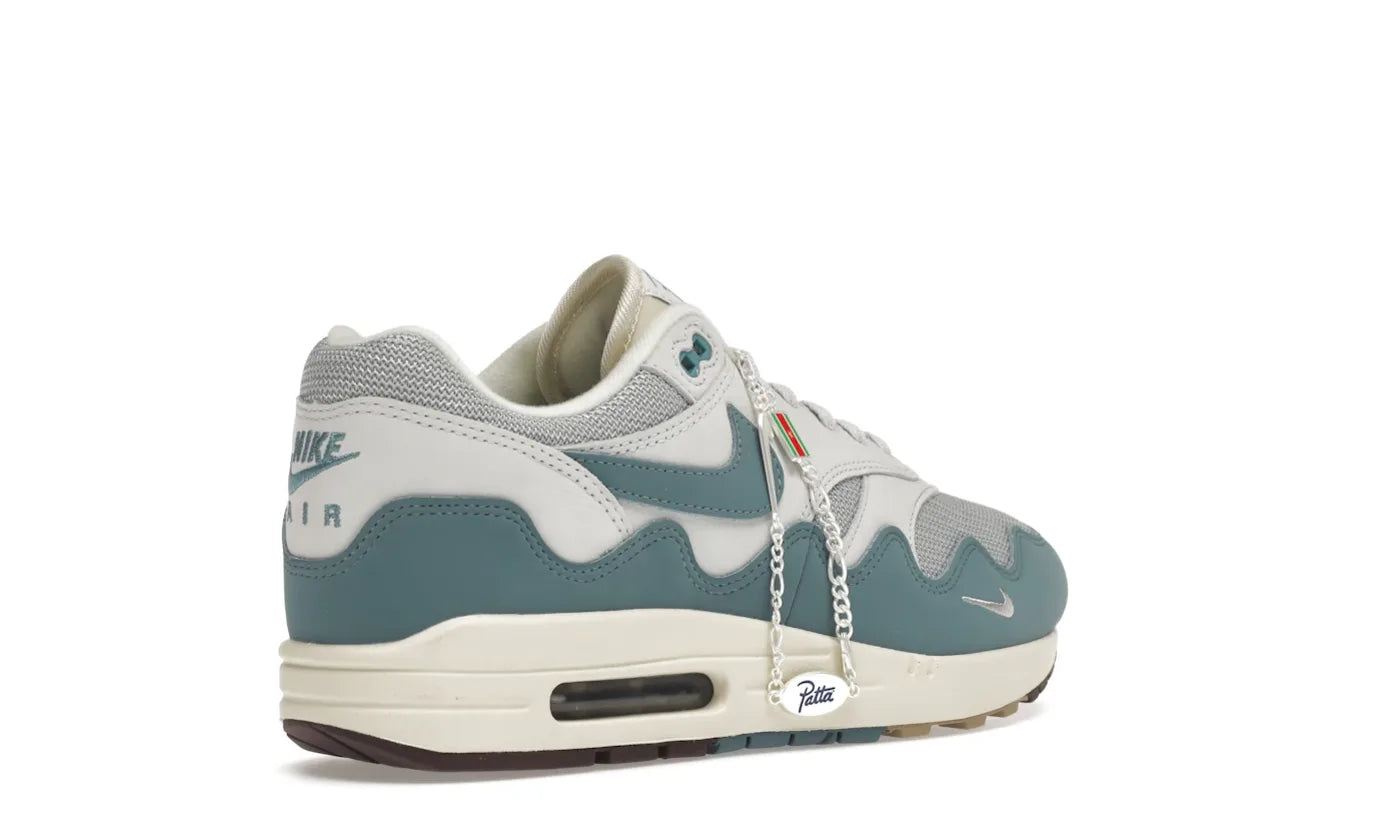 NIKE AIR MAX 1 PATTA WAVES NOISE AQUA (with Bracelet)