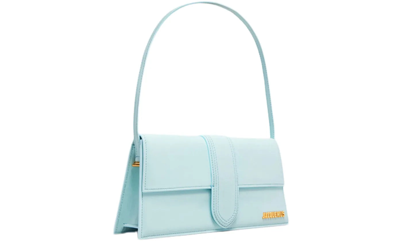 JACQUEMUS LE BAMBINO LONG FLAP BAG PALE BLUE