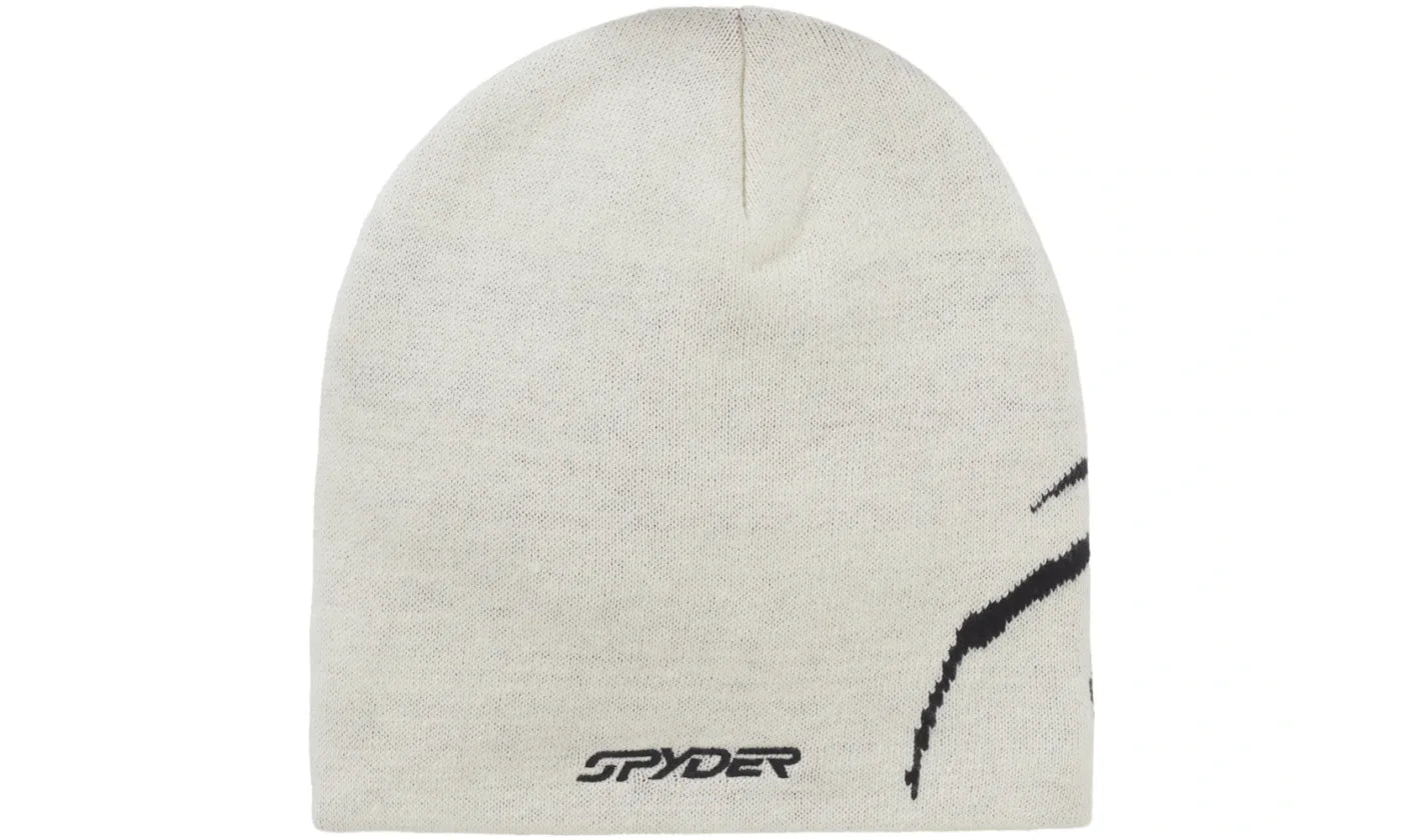 SUPREME SPYDER BEANIE WHITE