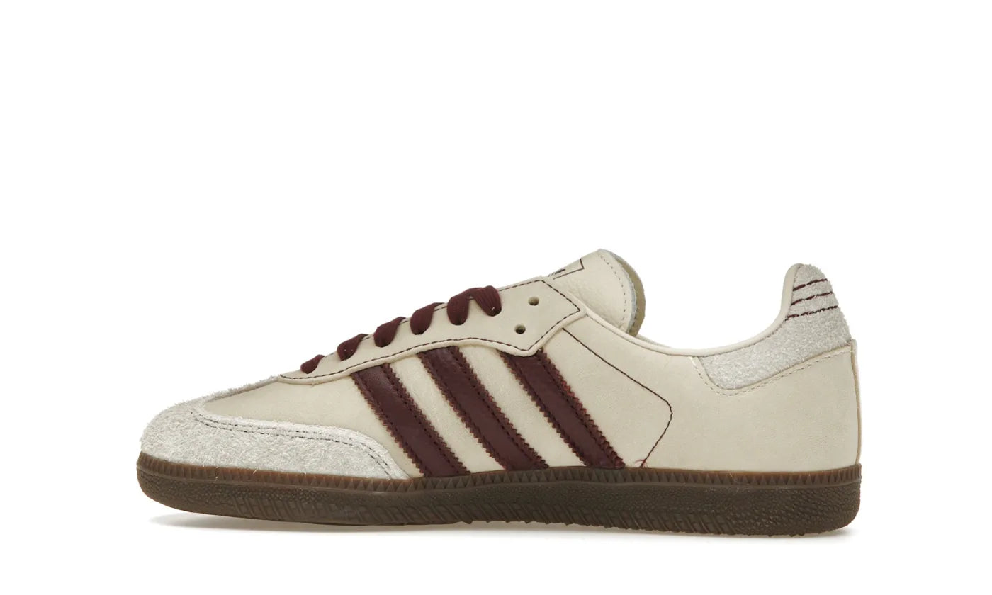 ADIDAS SAMBA OG WONDER WHITE MAROON (W)