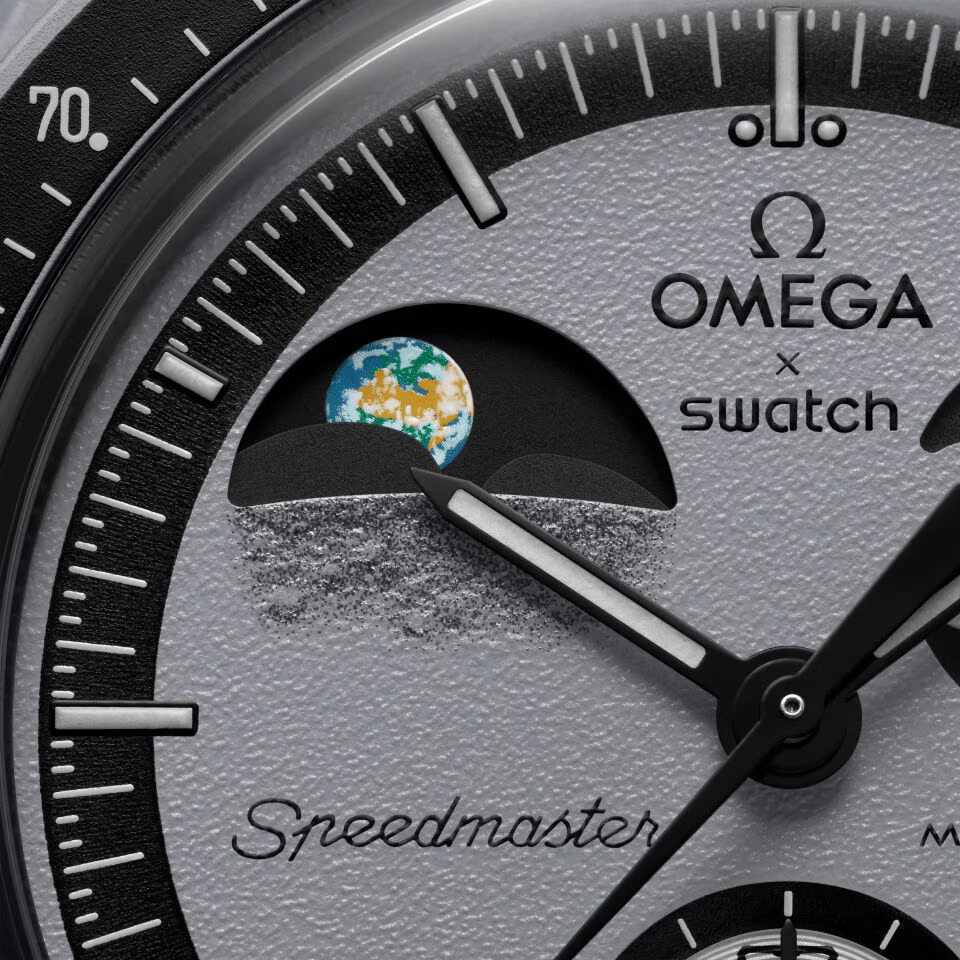 Swatch x Omega Bioceramic Moonswatch Mission To Earthphase