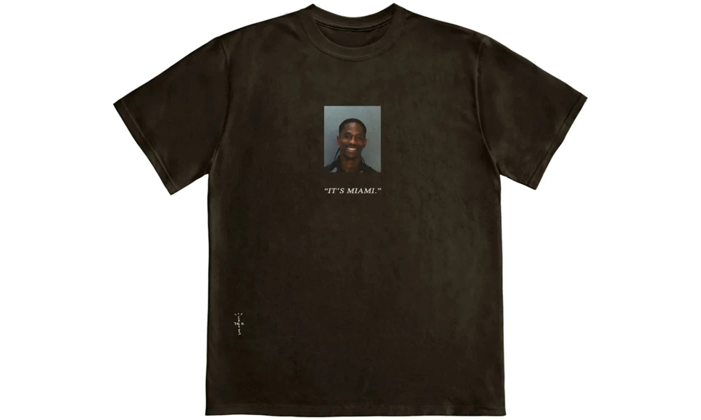 TRAVIS SCOTT FREE THE RAGE TEE BLACK