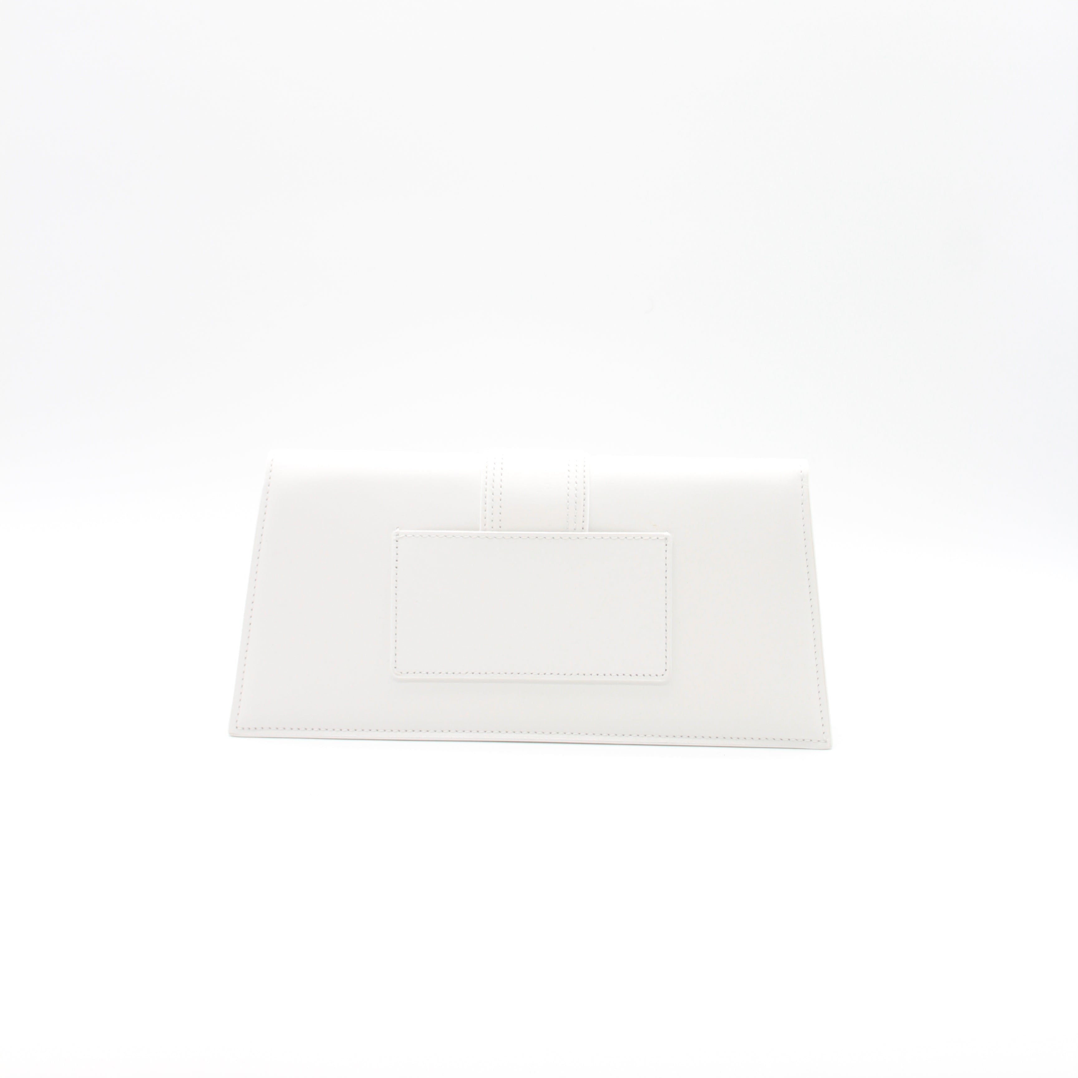 JACQUEMUS LE BAMBINO LONG SHOULDER BAG WHITE