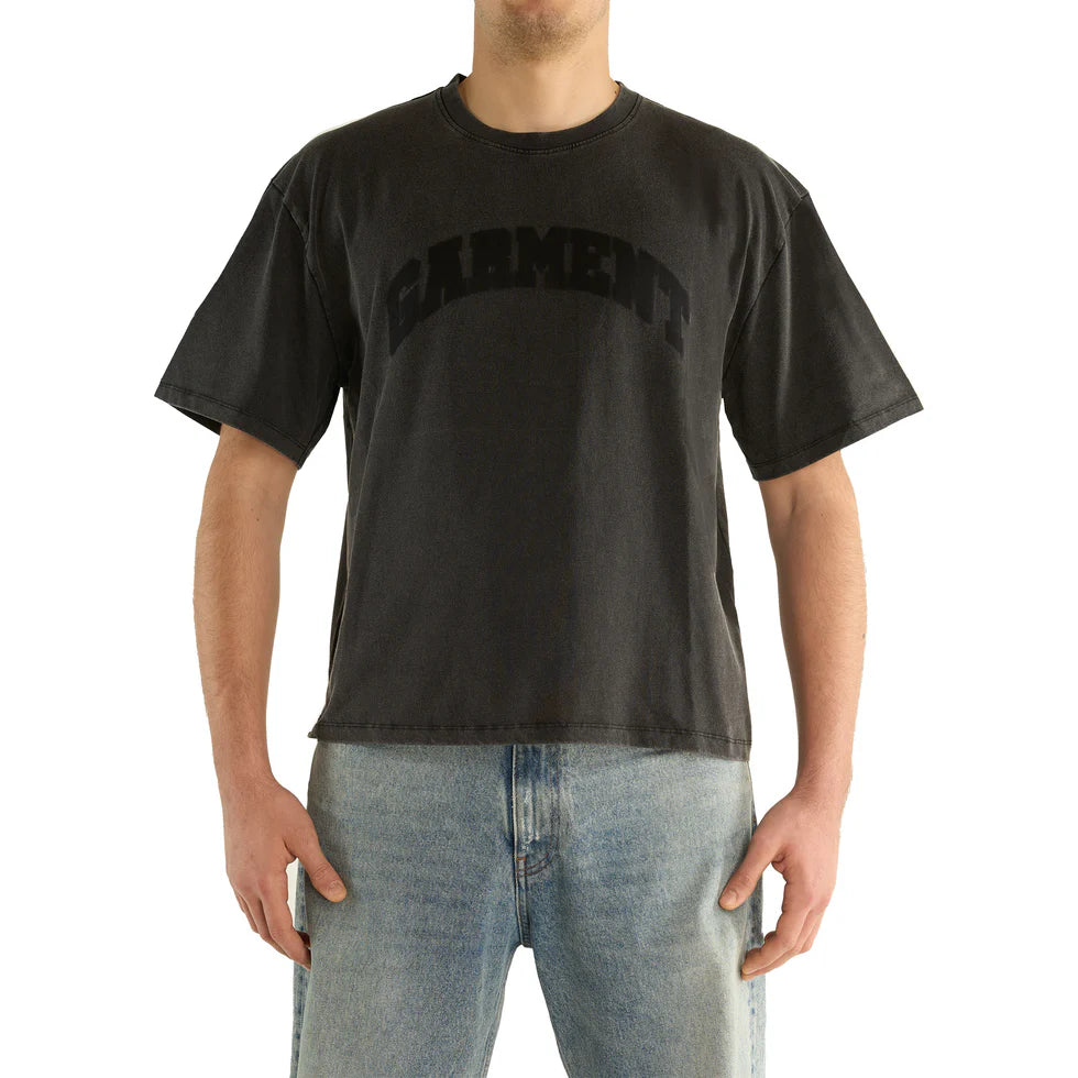 ARCH FADED LOGO TEE BLACK / Garment Workshop