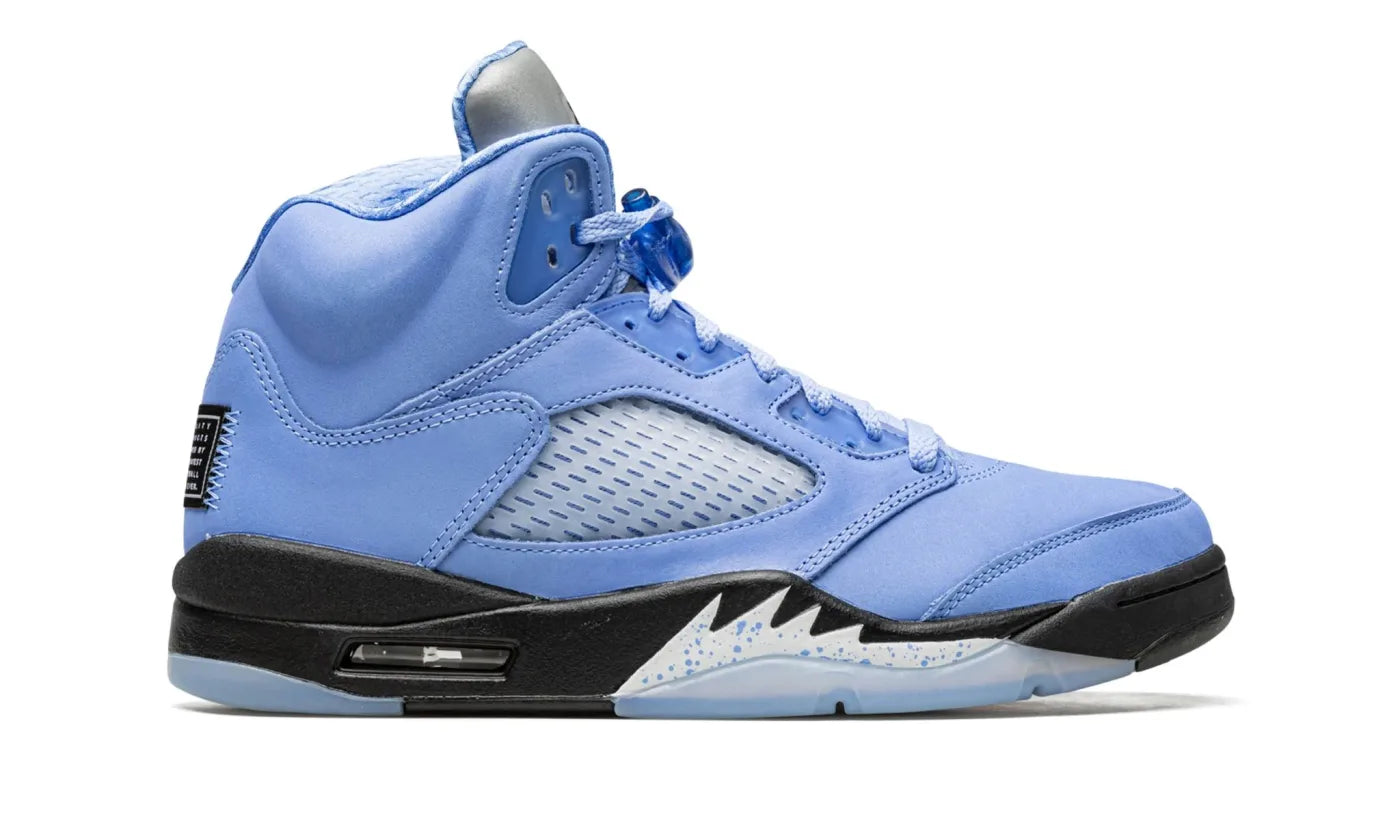 AIR JORDAN 5 RETRO UNC UNIVERSITY BLUE