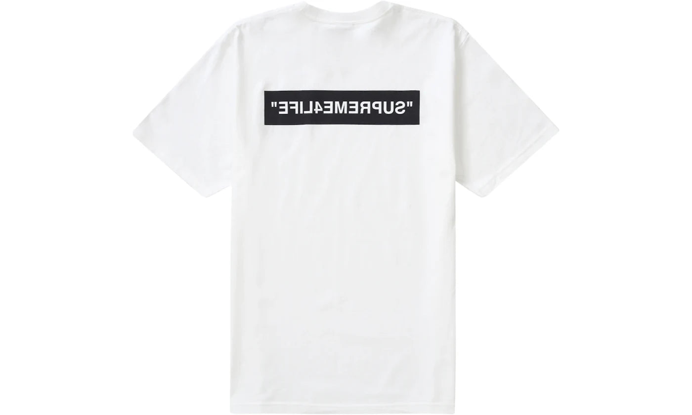 SUPREME 4 LIFE TEE WHITE