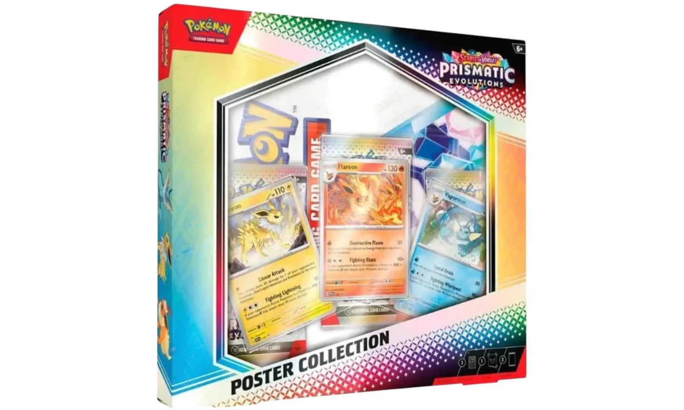 POKEMON SCARLET & VIOLET PRISMATIC EVOLUTIONS POSTER COLLECTION (ITA)