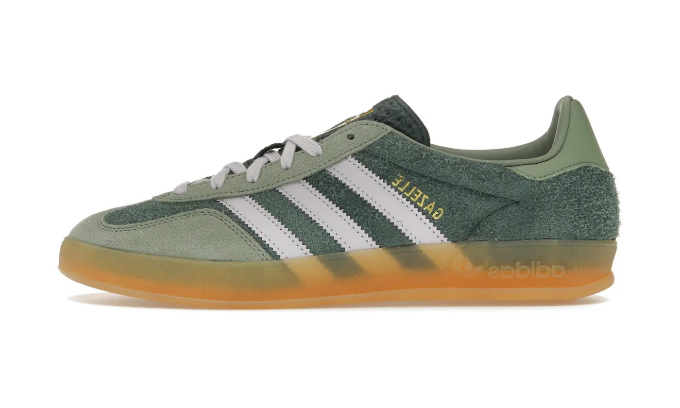 ADIDAS GAZELLE INDOOR MINERAL GREEN SILVER DAWN