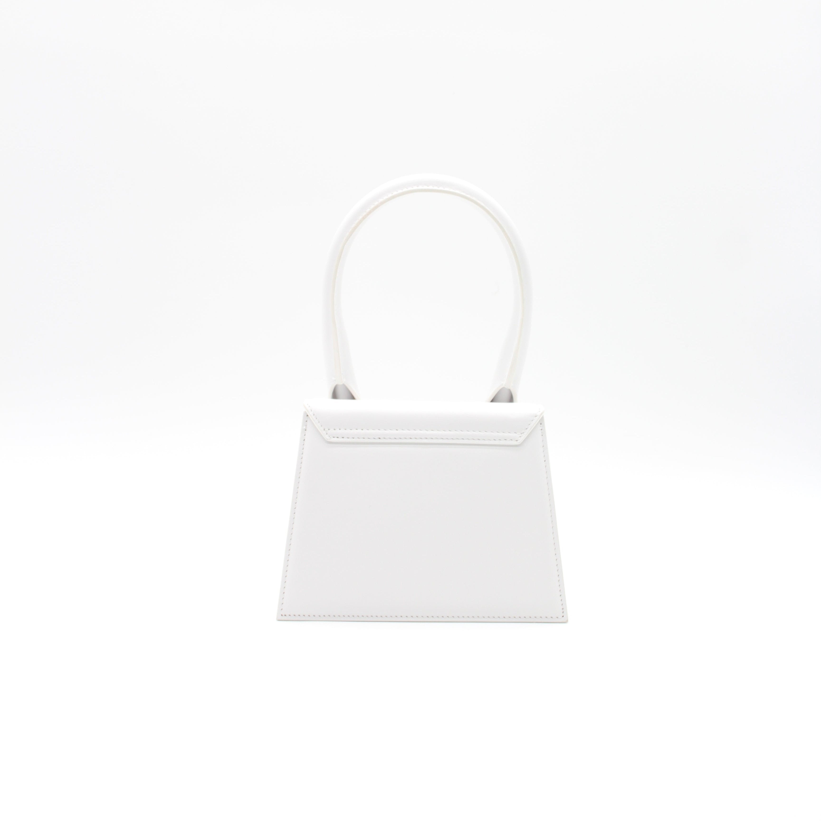 JACQUEMUS LE CHIQUITO MOYEN BAG WHITE