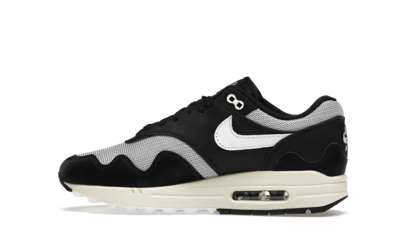 NIKE AIR MAX 1 PATTA WAVES BLACK (with Bracelet)