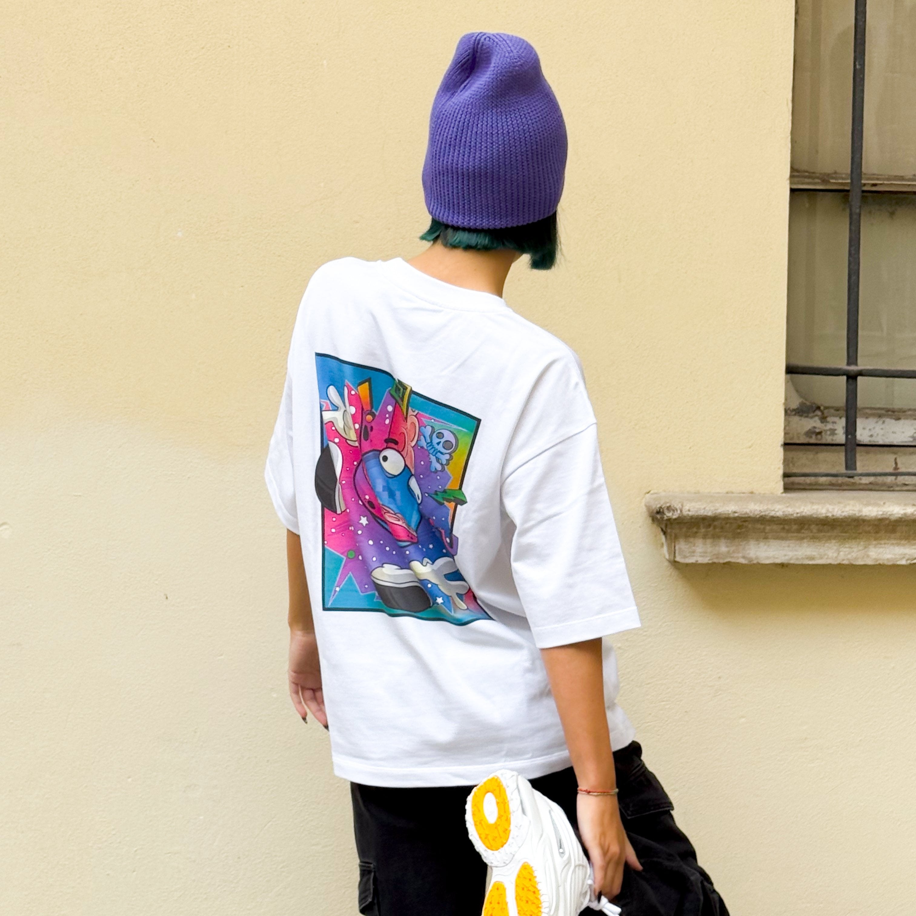 MONSTER TEE WHITE / Molly