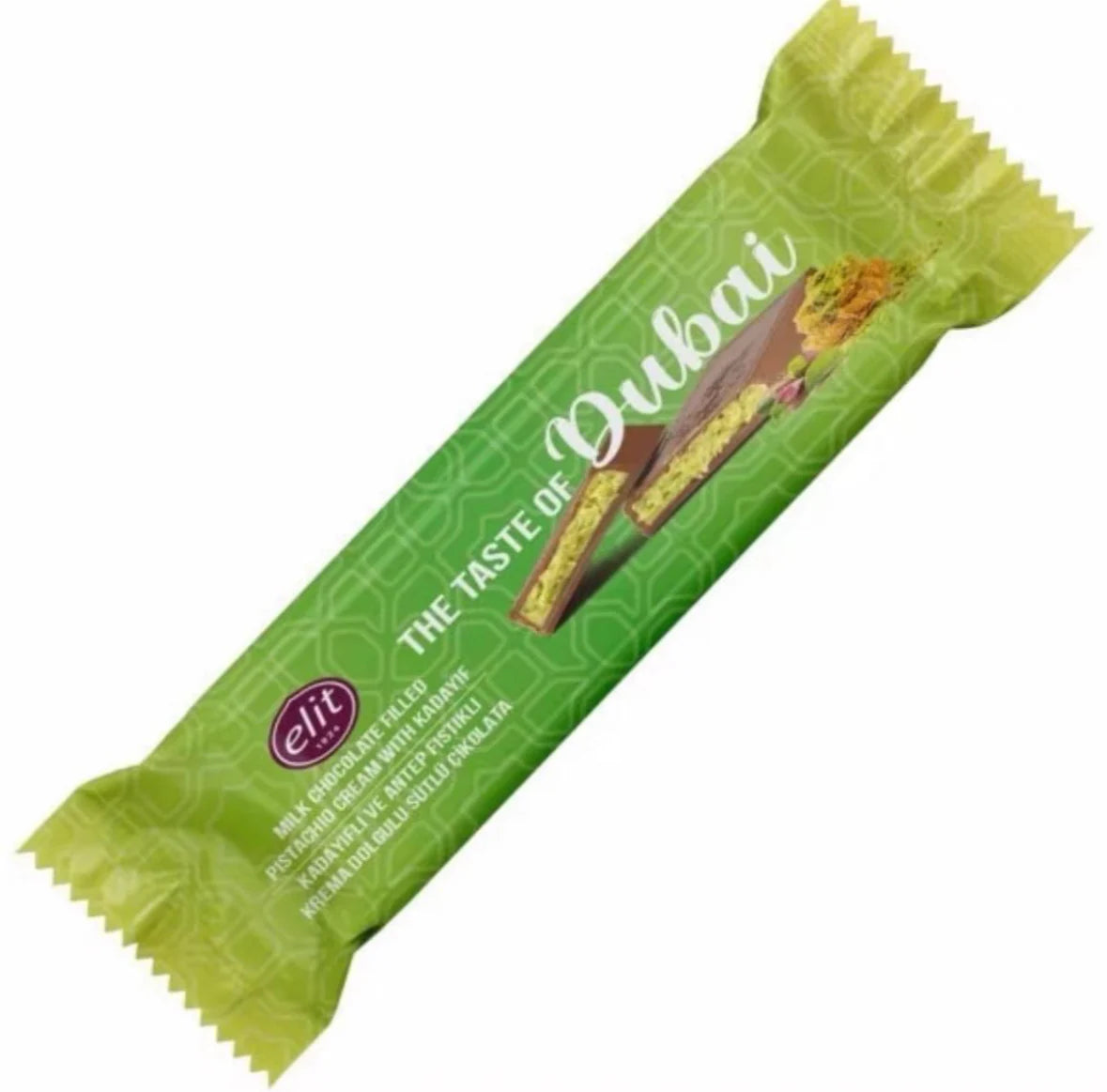 THE TASTE OF DUBAI - PISTACCHIO KUNAFA CHOCCOLATE BAR