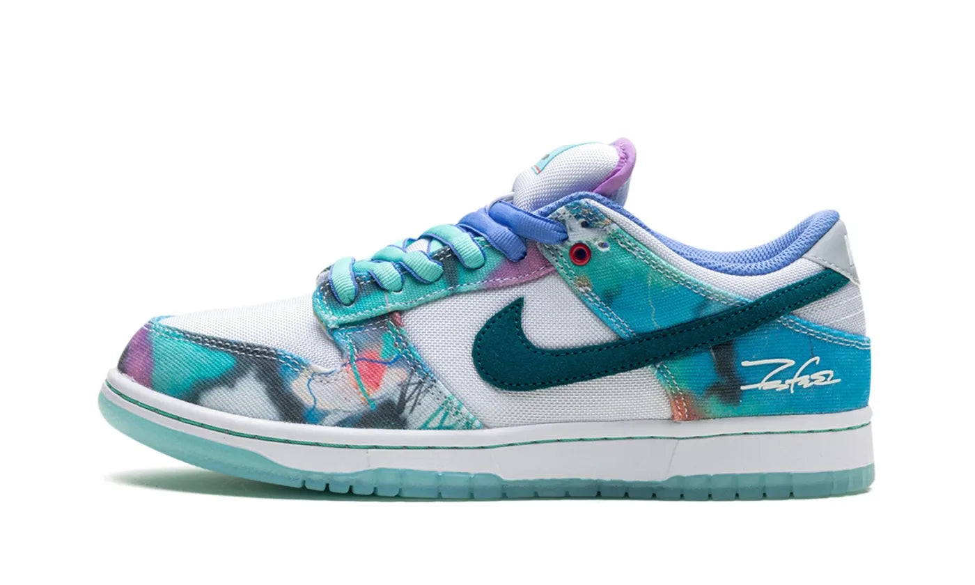 NIKE SB DUNK LOW FUTURA LABORATORIES BLEACHED ACQUA