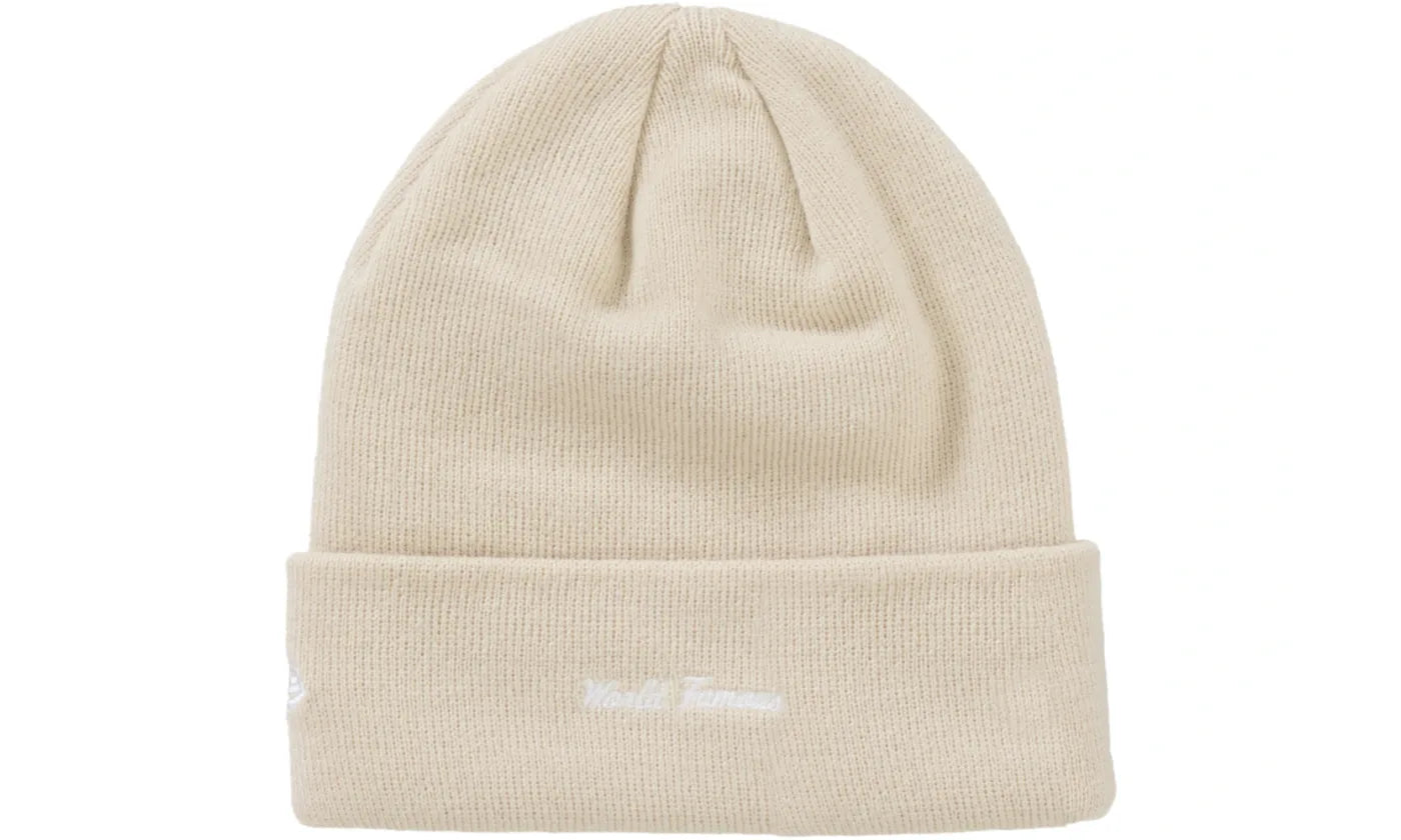 SUPREME NEW ERA BOX LOGO BEANIE (FW24) STONE