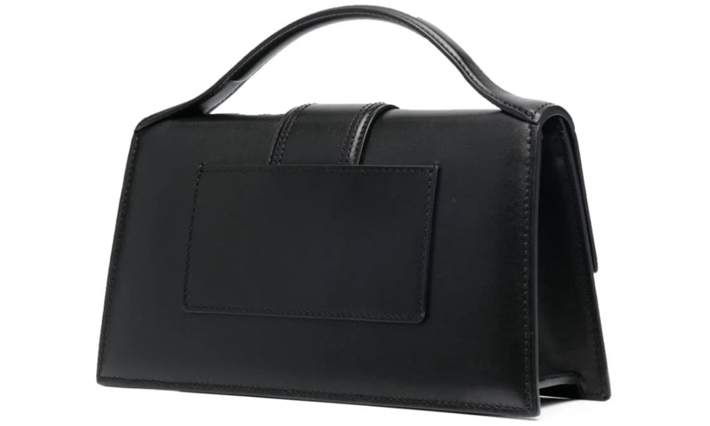 JACQUEMUS LE GRAND BAMBINO CROSSBOD STRAP HANDBAG BLACK