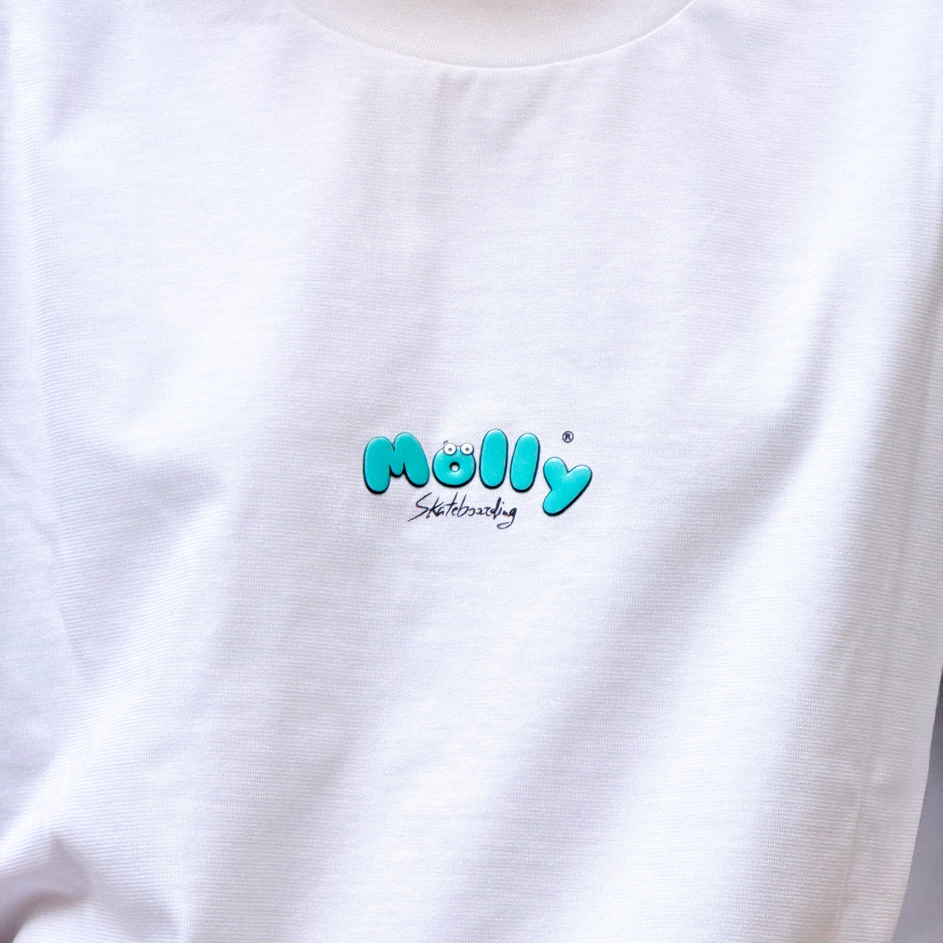 MONSTER TEE WHITE / Molly