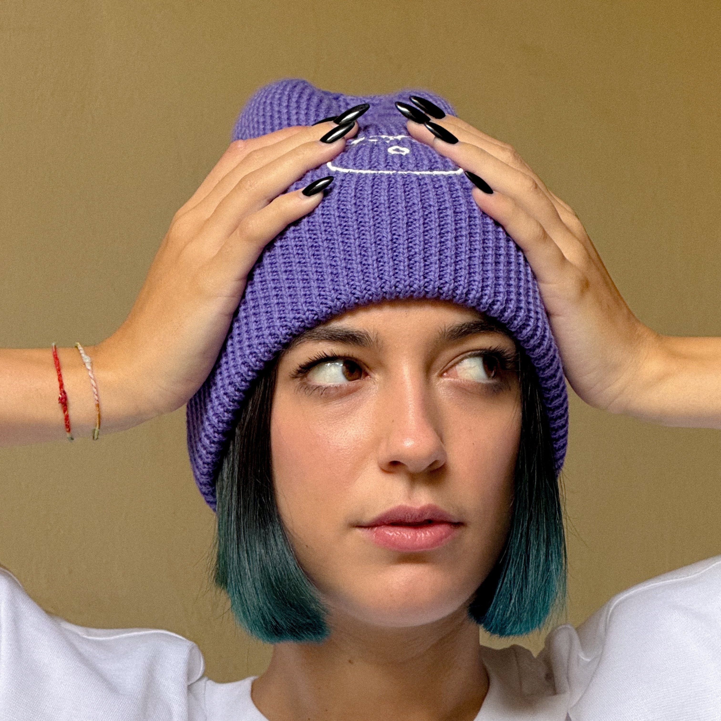 MOANA BEANIE PURPLE / Molly