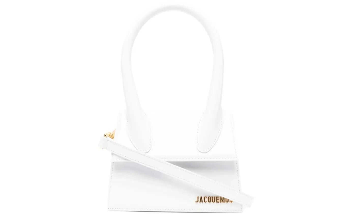 JACQUEMUS LE CHIQUITO MOYEN BAG WHITE