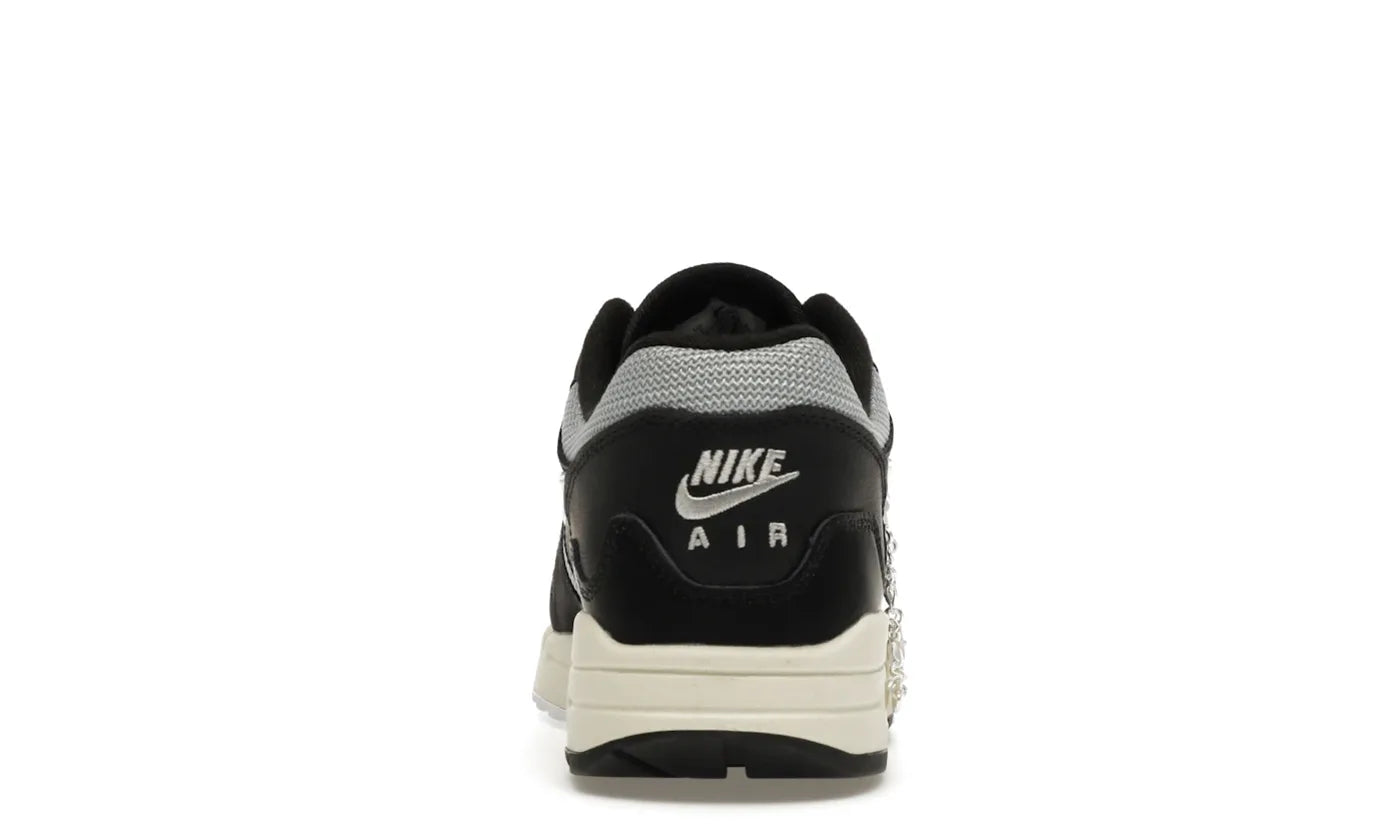 NIKE AIR MAX 1 PATTA WAVES BLACK (with Bracelet)