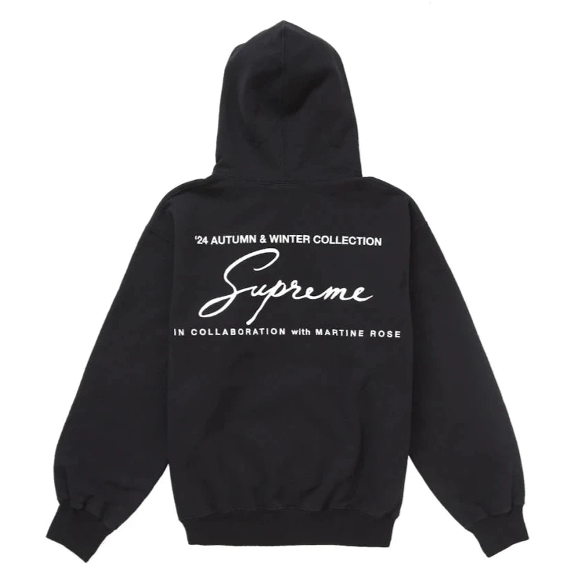 SUPREME MARTINE ROSE HOODIE BLACK