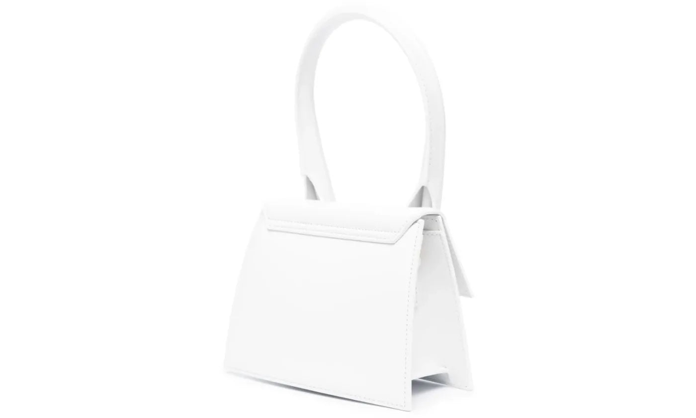 JACQUEMUS LE CHIQUITO MOYEN BAG WHITE