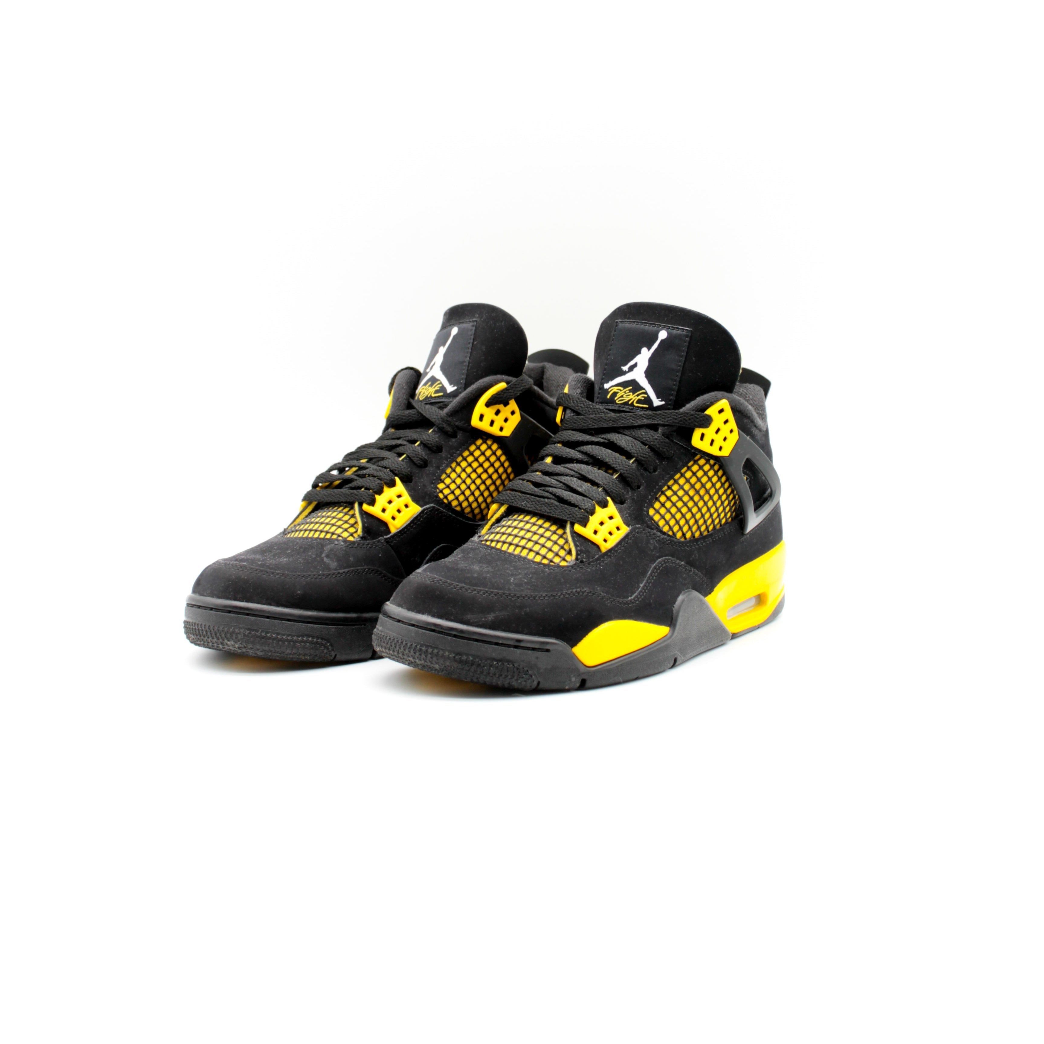 SECONDHAND - AIR JORDAN 4 THUNDER YELLOW Size 44.5