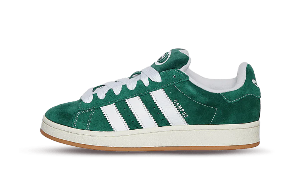 ADIDAS CAMPUS 00s VERT FONCÉ NUAGE BLANC