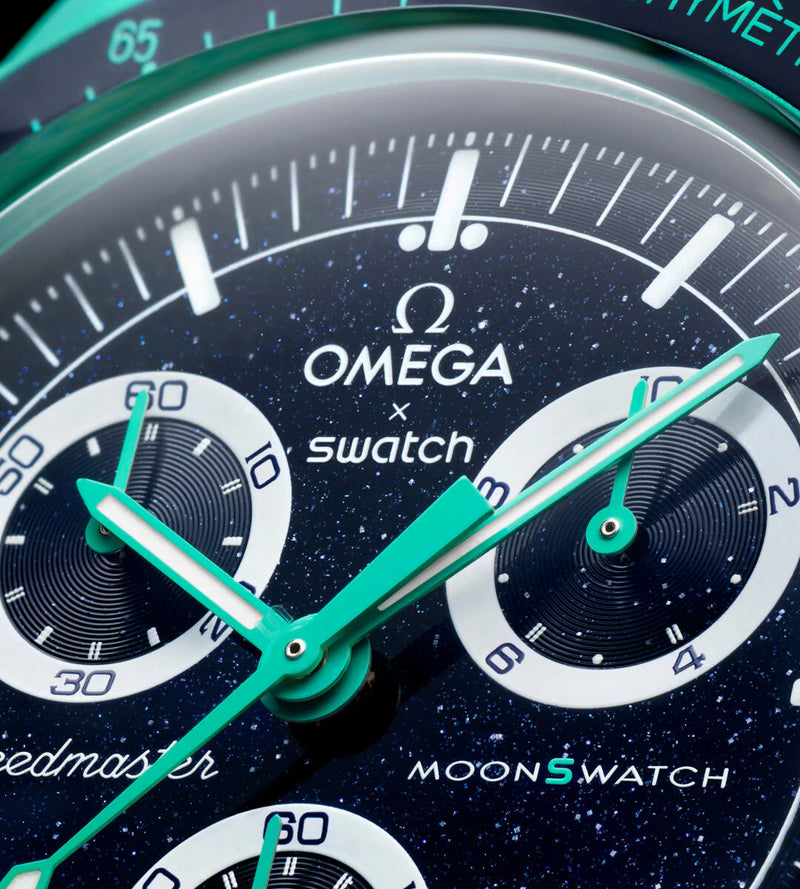Swatch x Omega Bioceramic Moonswatch Mission On Earth / POLAR LIGHTS