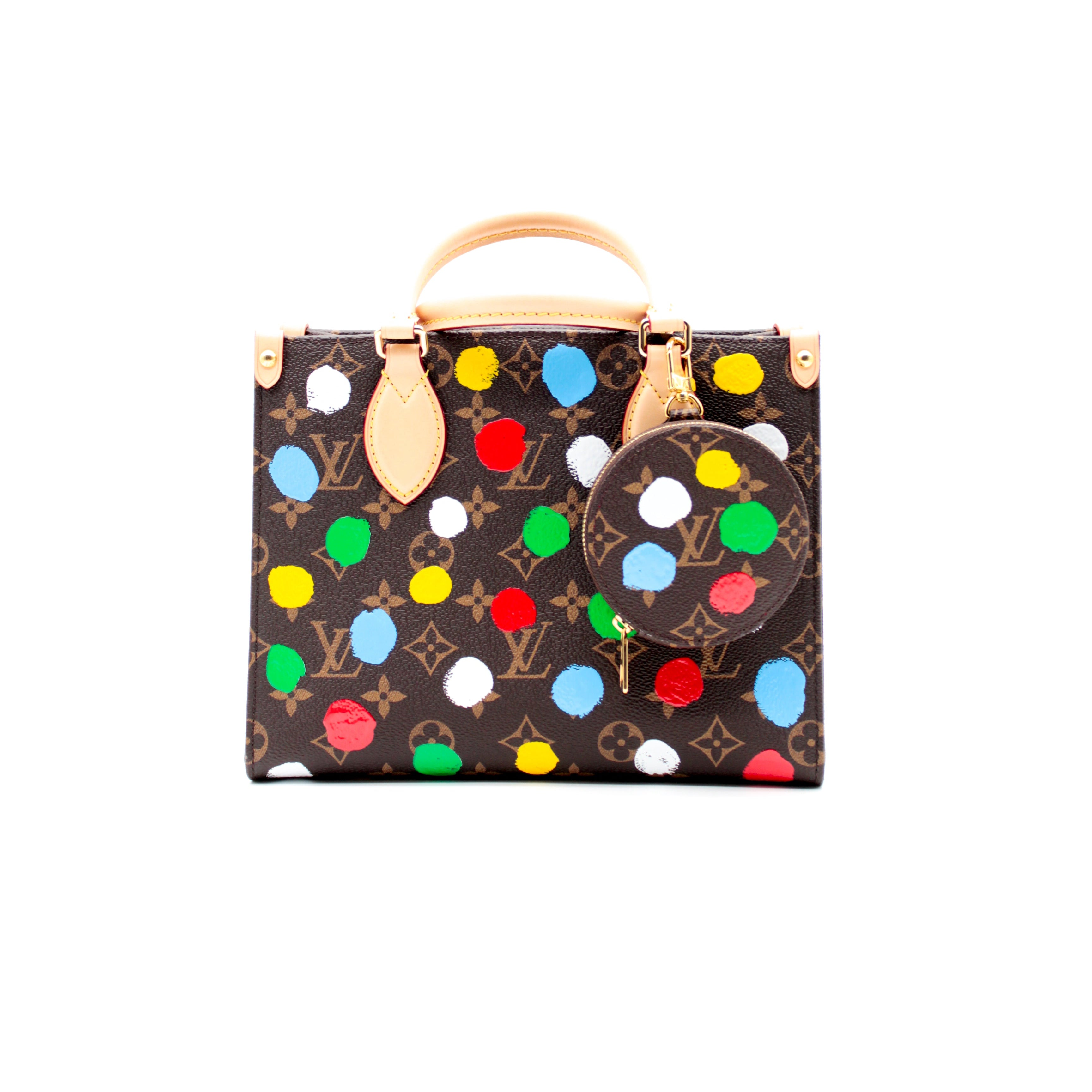 SECONDHAND - LOUIS VUITTON ONTHEGO PM TWO-WAY X YAYOI KUSAMA 2021