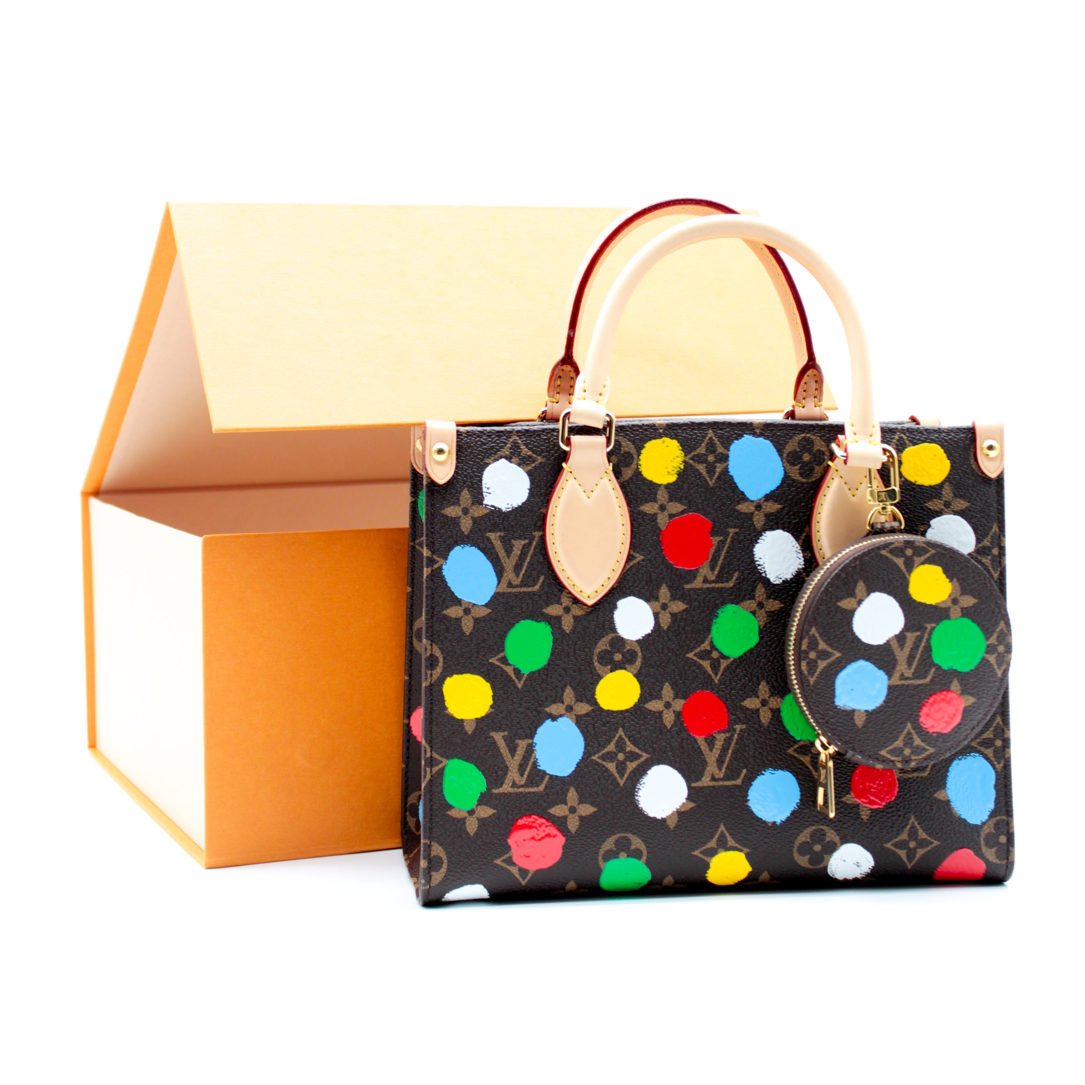 SECONDHAND - LOUIS VUITTON ONTHEGO PM TWO-WAY X YAYOI KUSAMA 2021