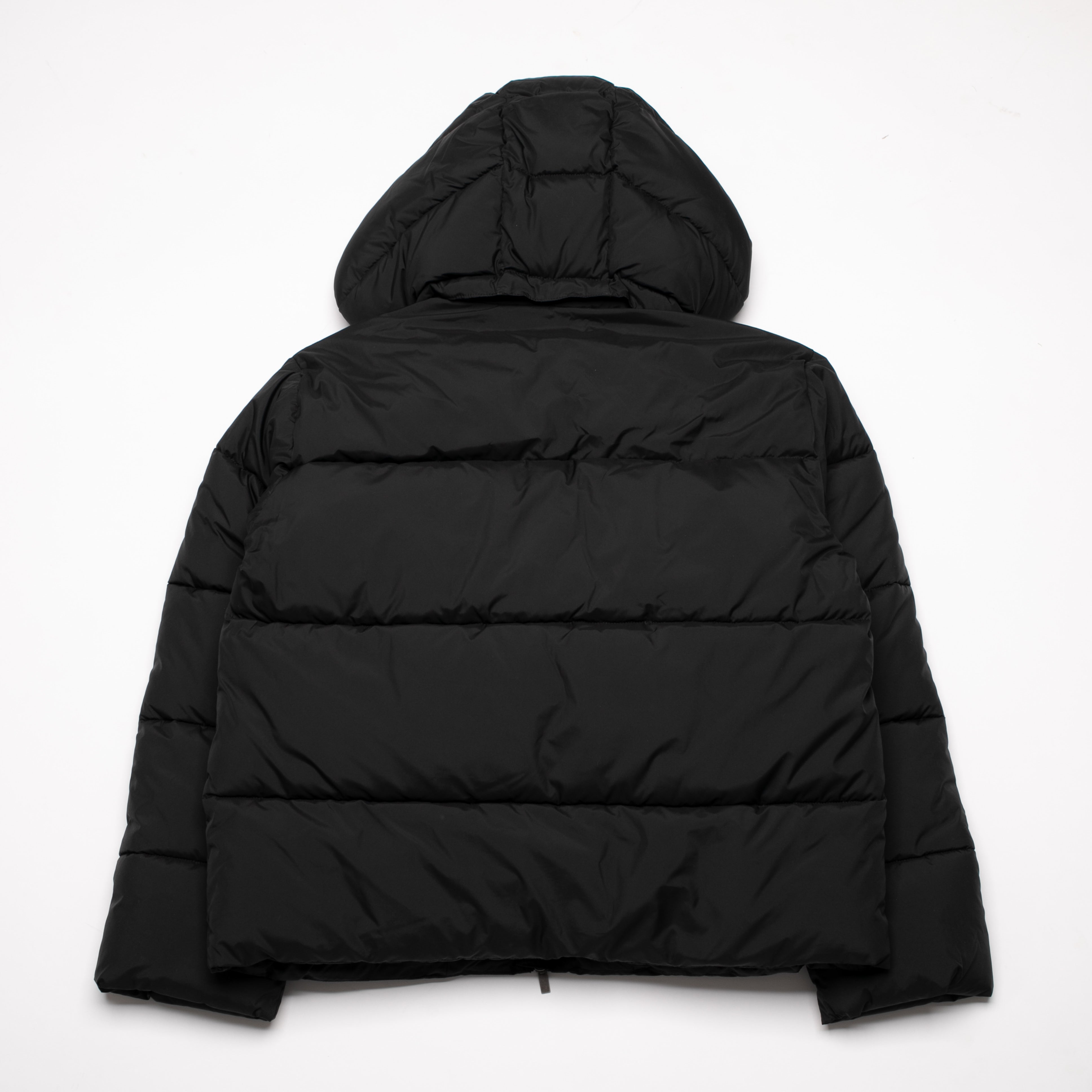 NYLON PUFFER JACKET BLACK / Garment Workshop