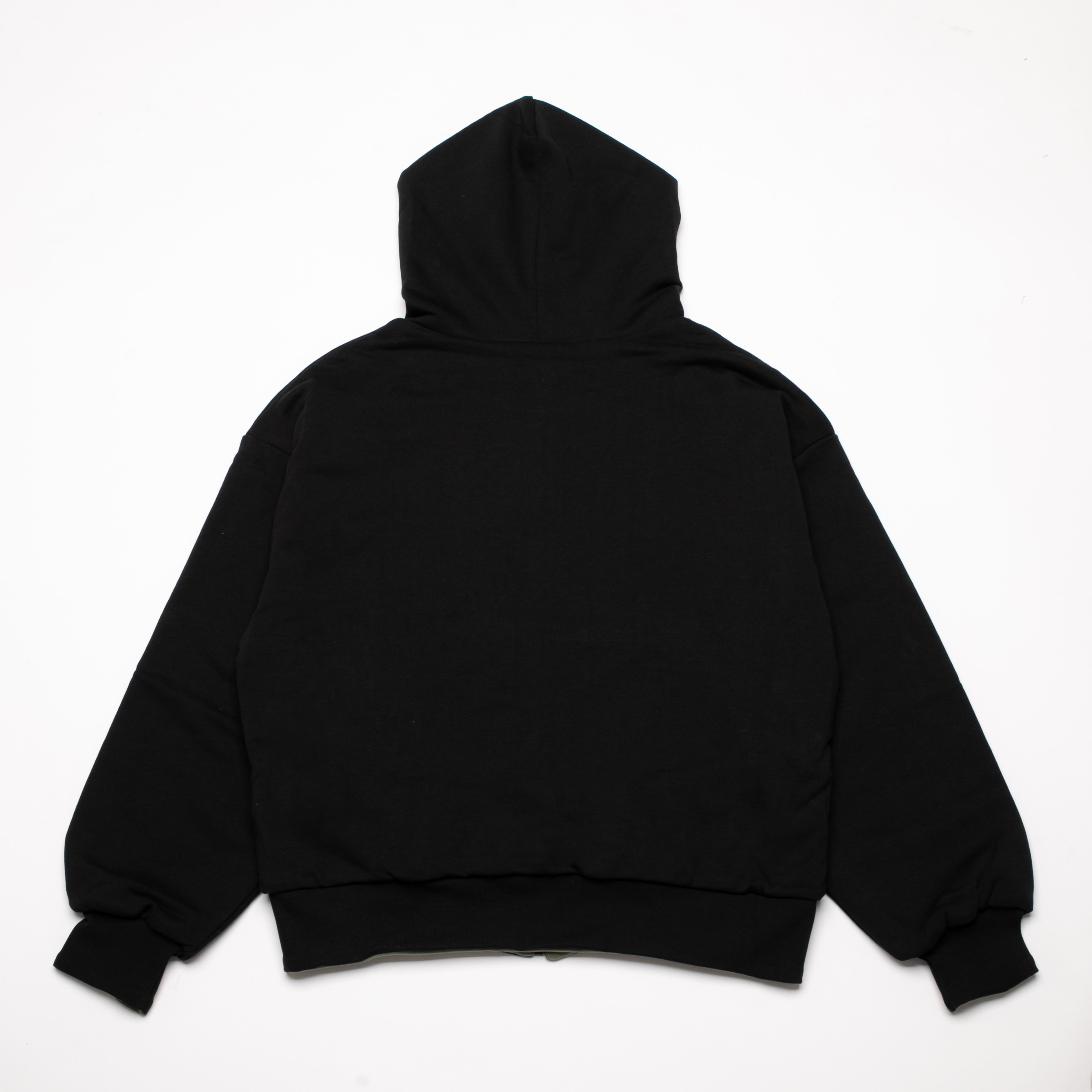 DOUBLE ZIP HOODIE / Garment Workshop