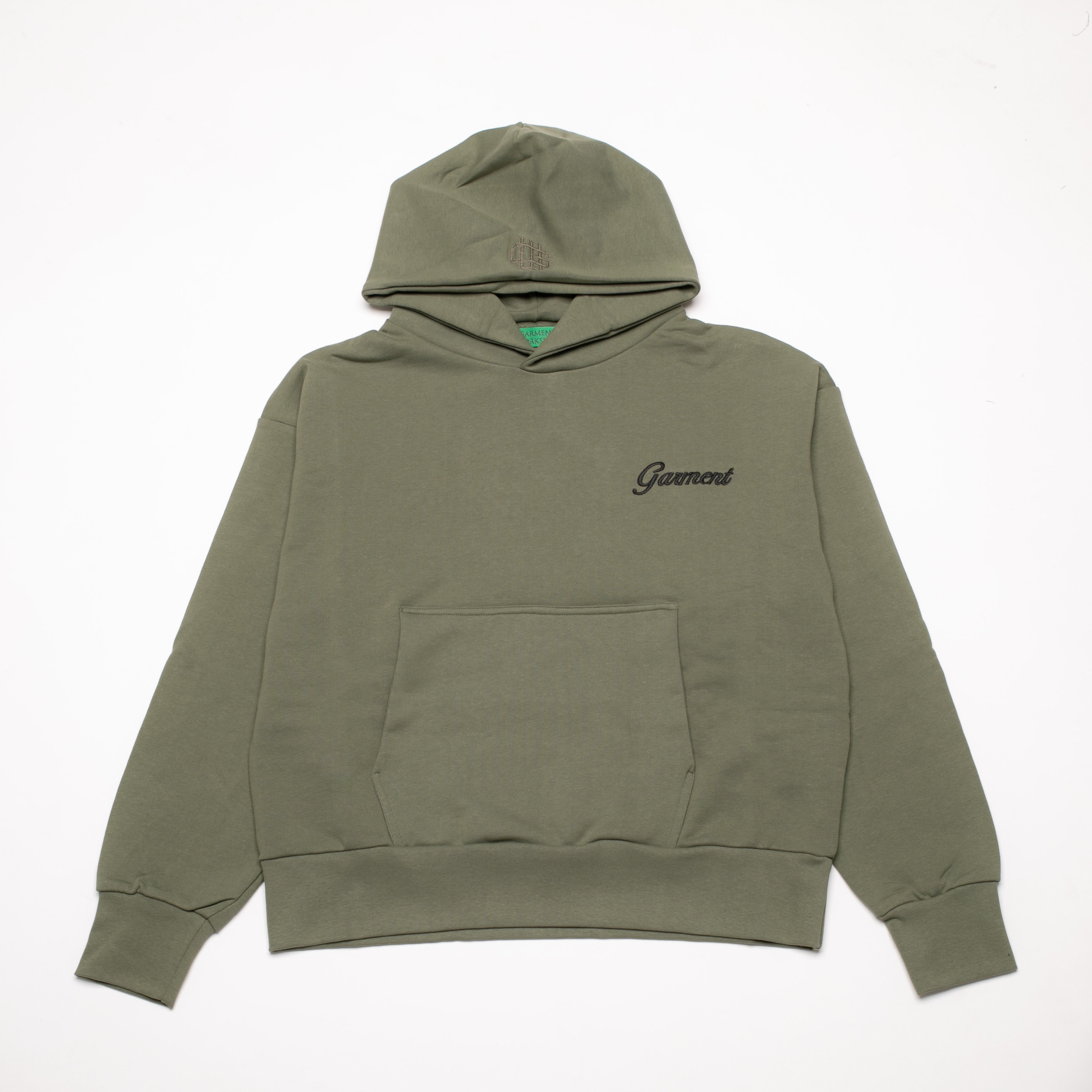 IF YOU KNOW YOU KNOW HOODIE OLIVE / Garment Workshop