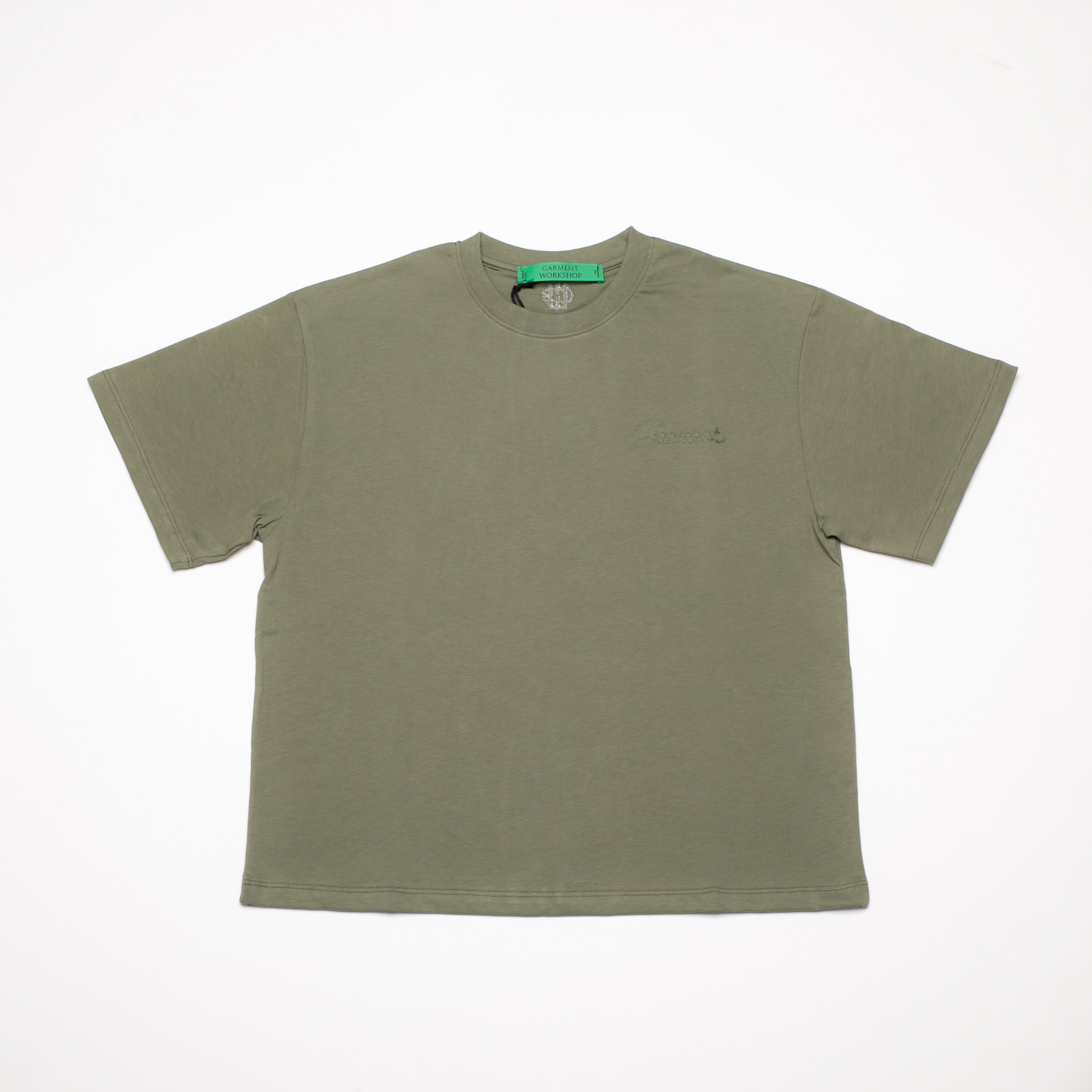 TEE OLIVE LOGO / Garment Workshop