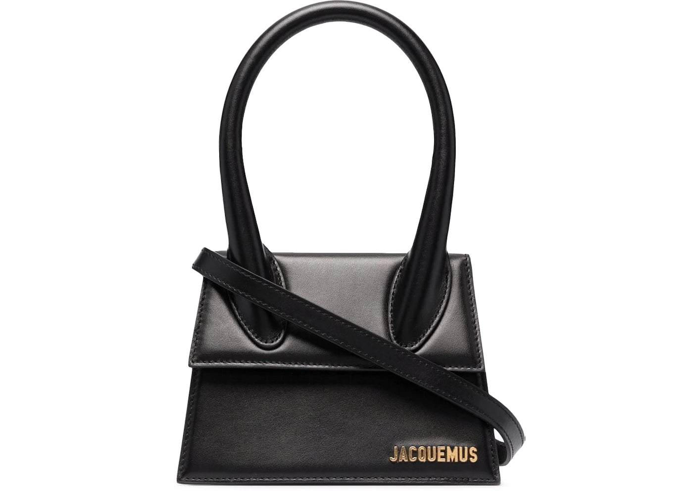 JACQUEMUS LE CHIQUITO MOYEN BAG BLACK