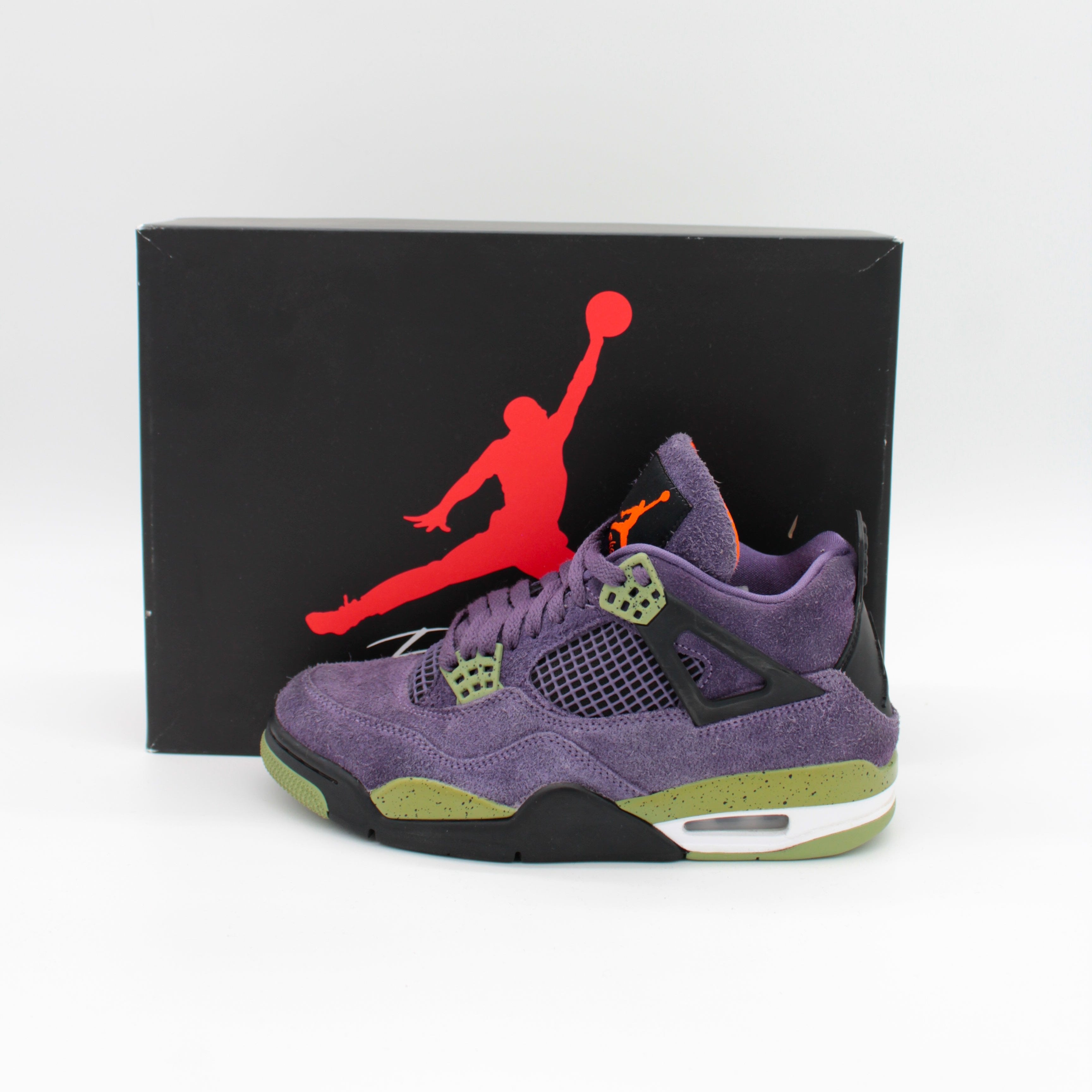 SECONDHAND - AIR JORDAN 4 PURPLE Size 40