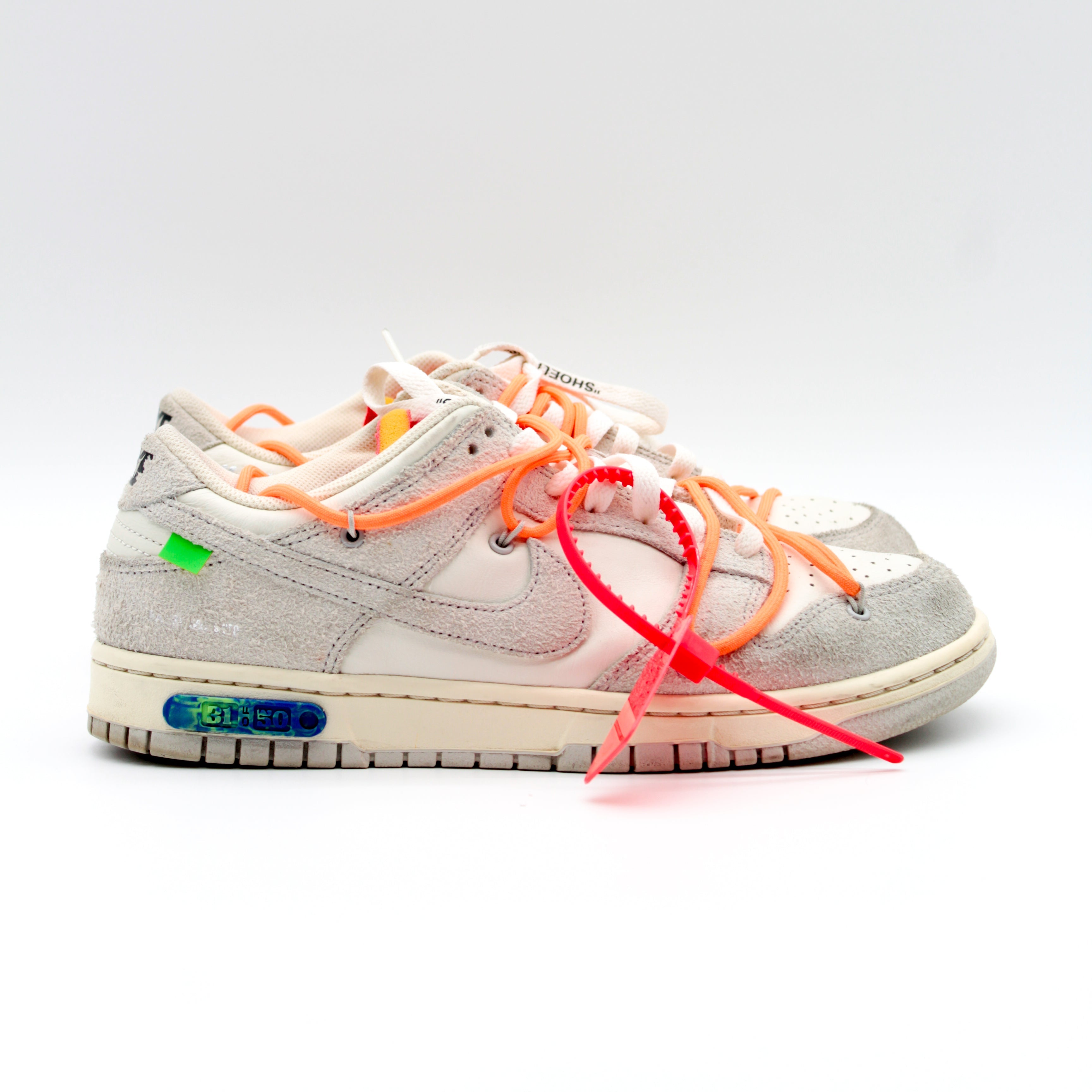 SECONDHAND - DUNK X OFF WHITE LOW LOT31 Size 43