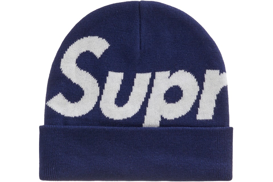 SUPREME BIG LOGO BEANIE