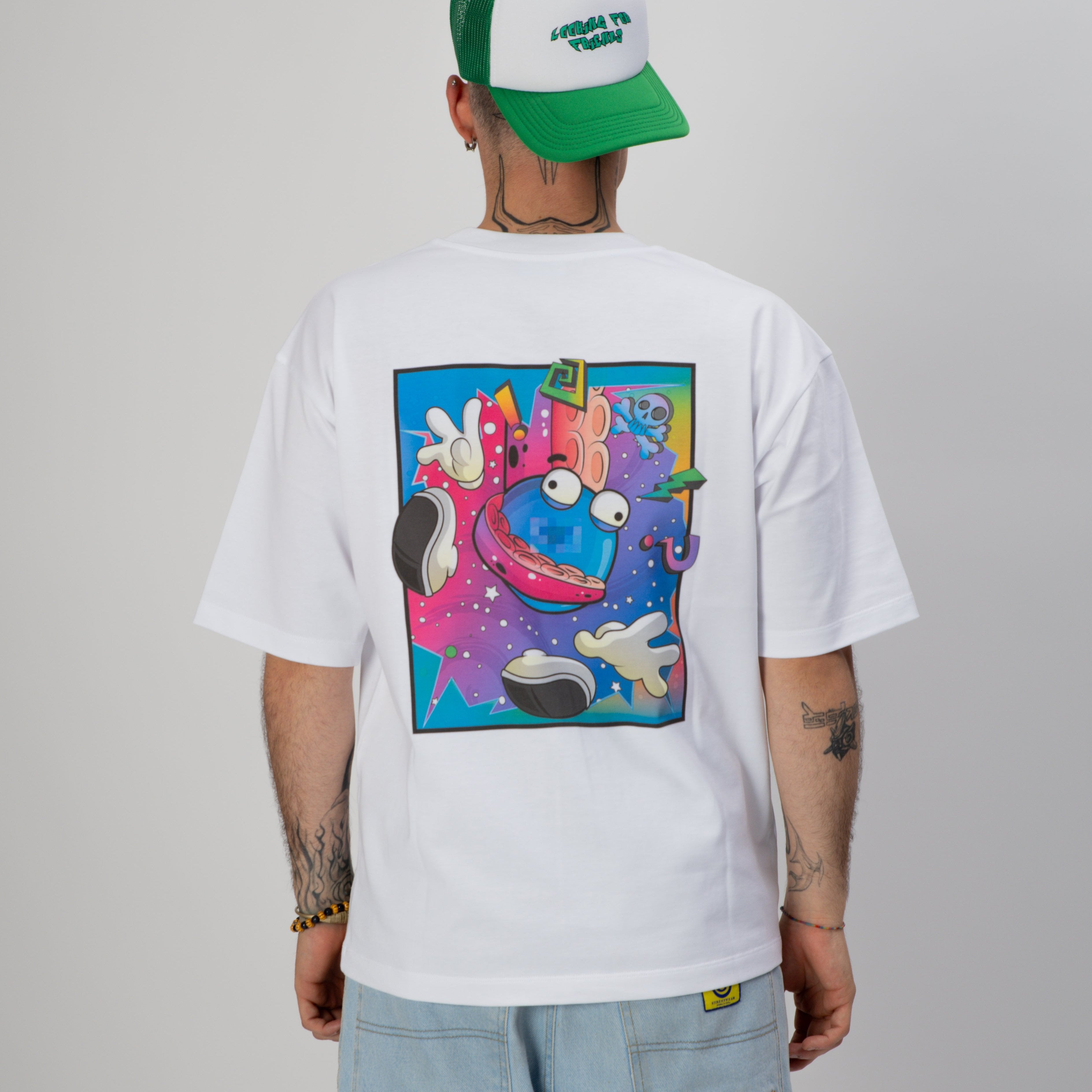 MONSTER TEE WHITE / Molly