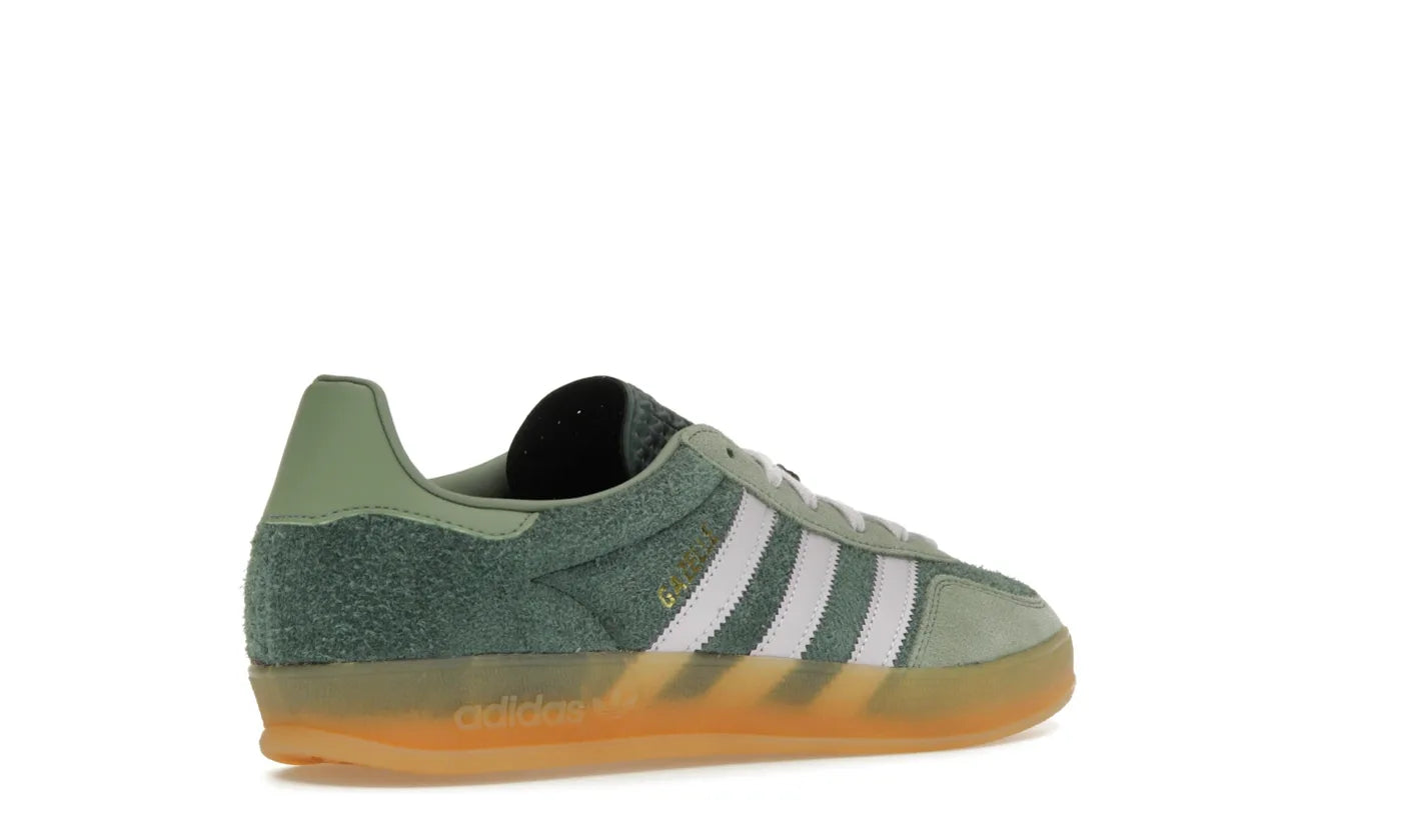 ADIDAS GAZELLE INDOOR MINERAL GREEN SILVER DAWN