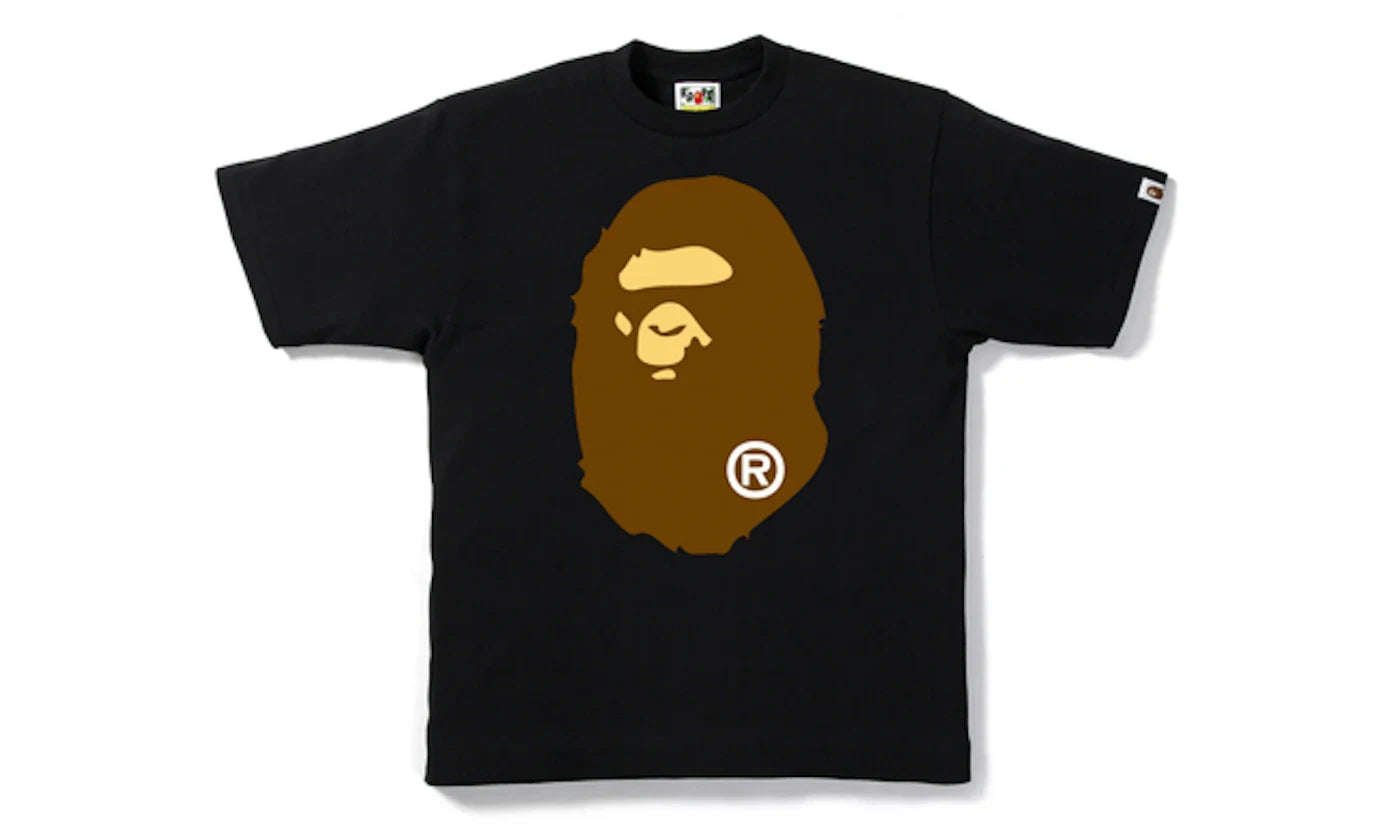 BAPE BIG APE HEAD TEE BLACK