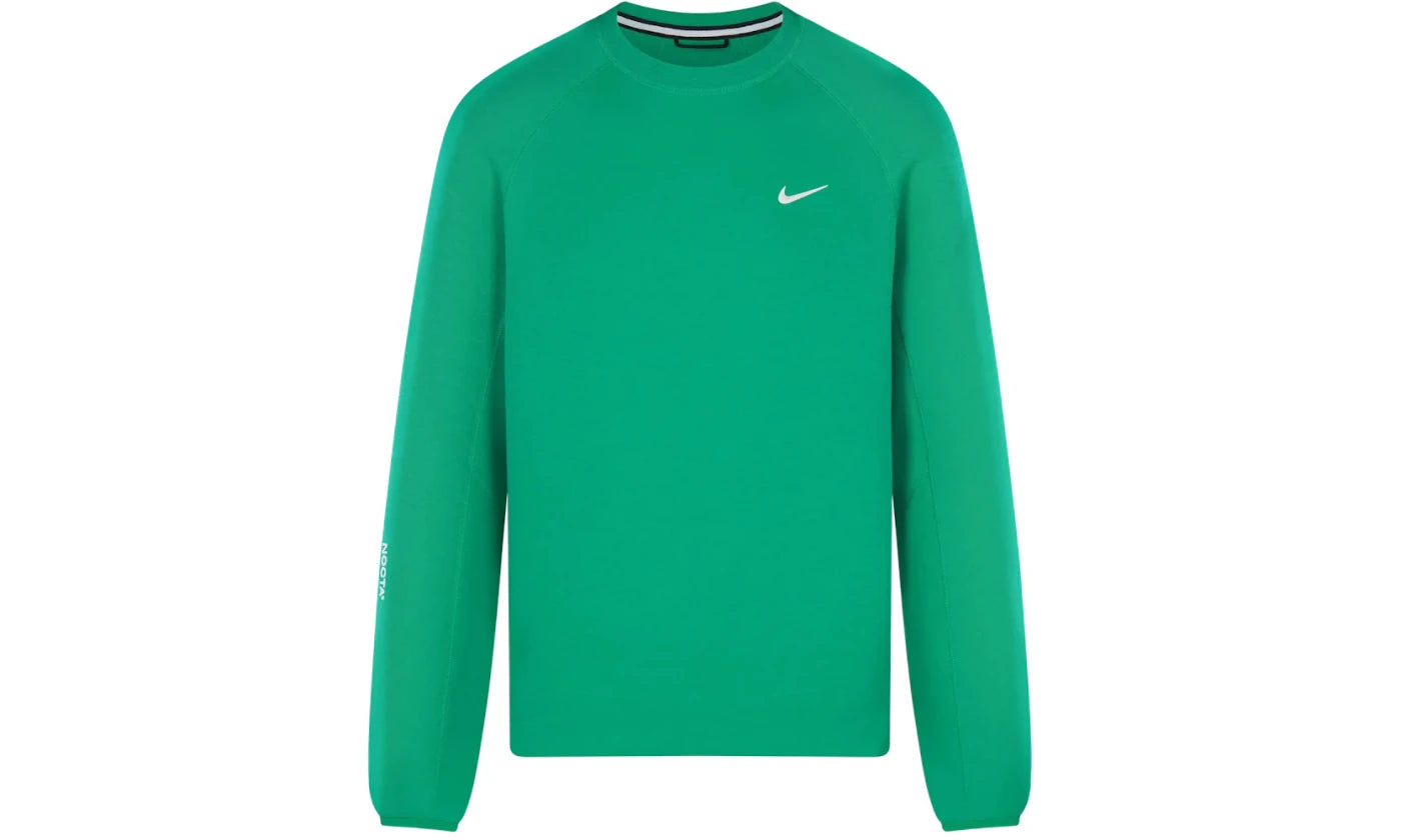 NIKE X NOCTA TECH FLEECE CREW STADIUM GREEN/SAIL