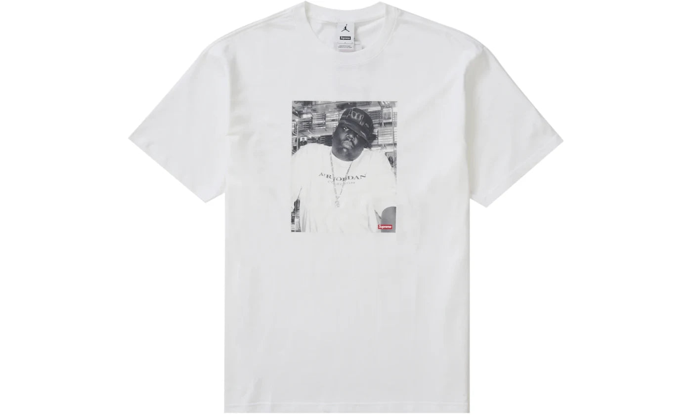 SUPREME JORDAN BIGGIE S TOP TEE WHITE